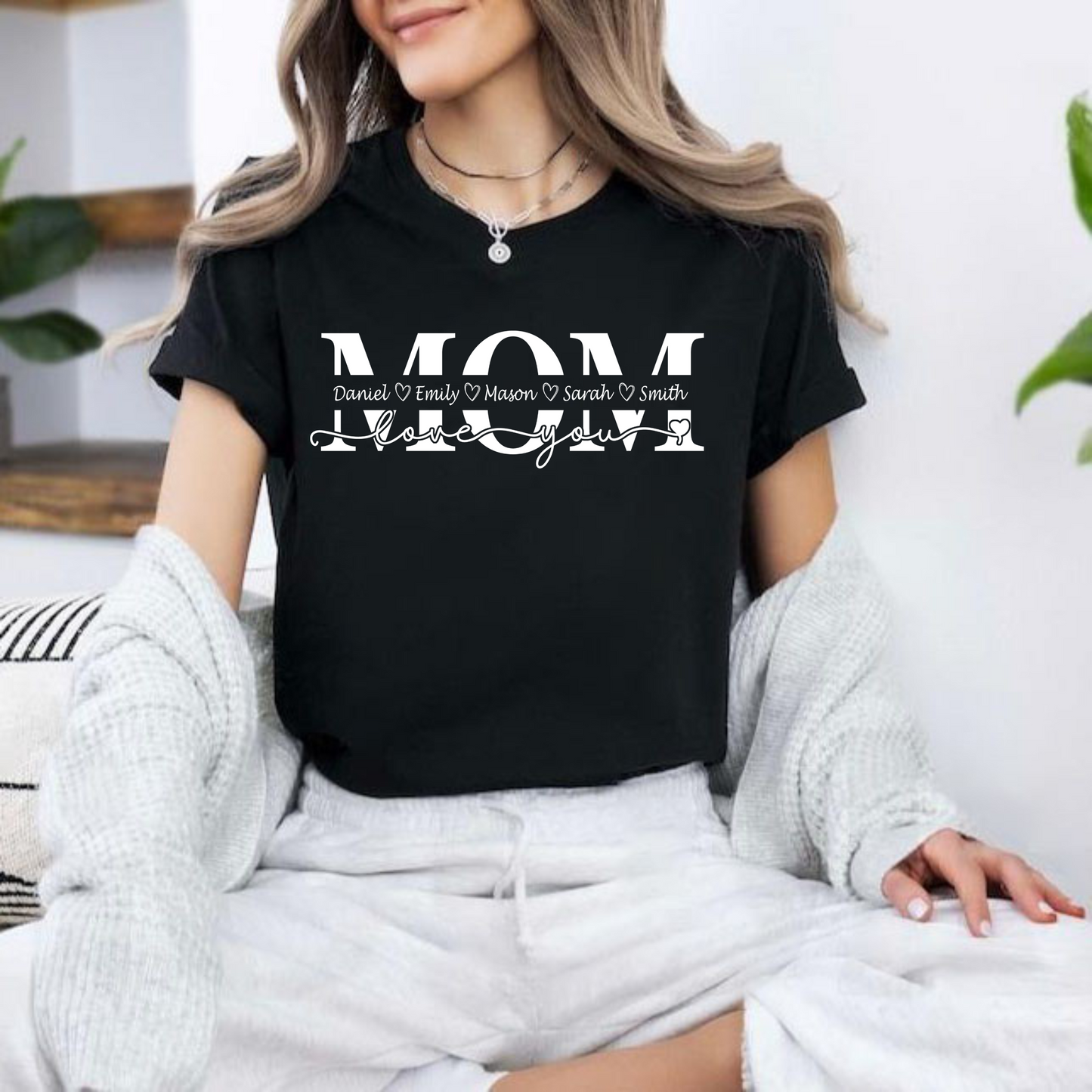 Customizable Gift for Mothers, Names of Your Loved Ones