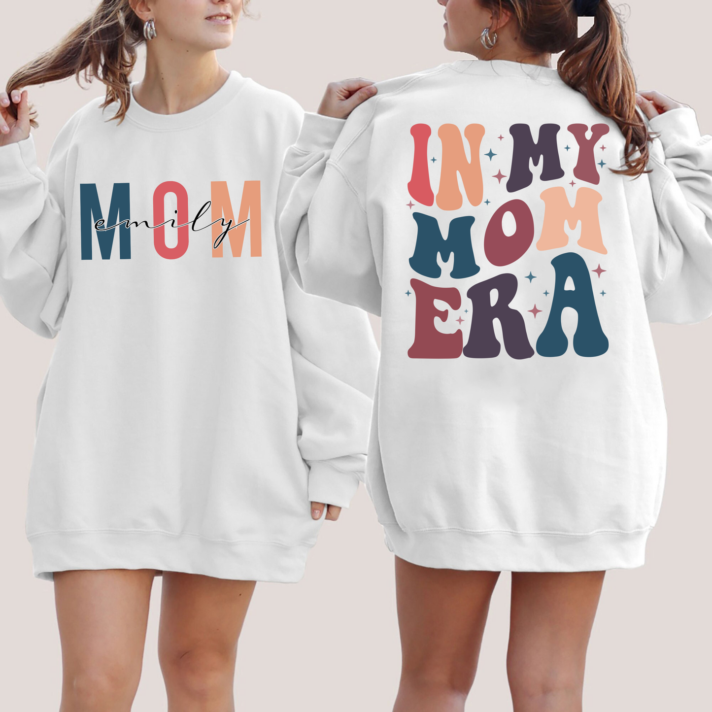 Mom-Ära Persönlichkeitsshirt - Mit Liebe Gestaltet