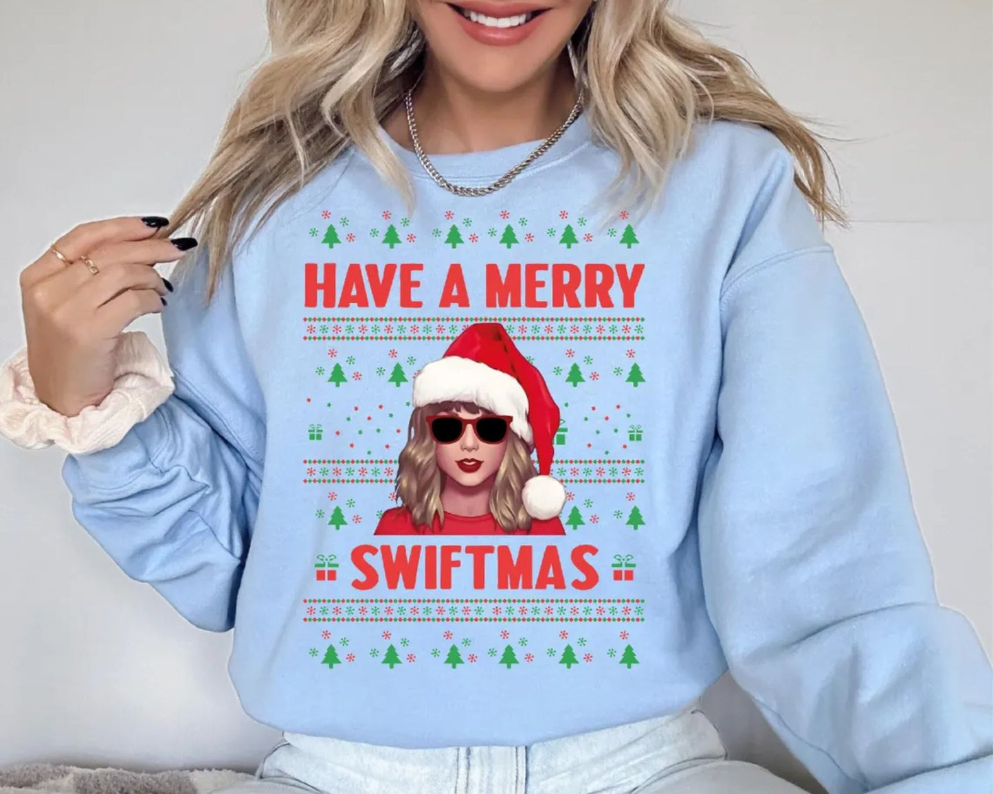 Hässlicher Weihnachtspullover, Merry Swiftmas Sweatshirt
