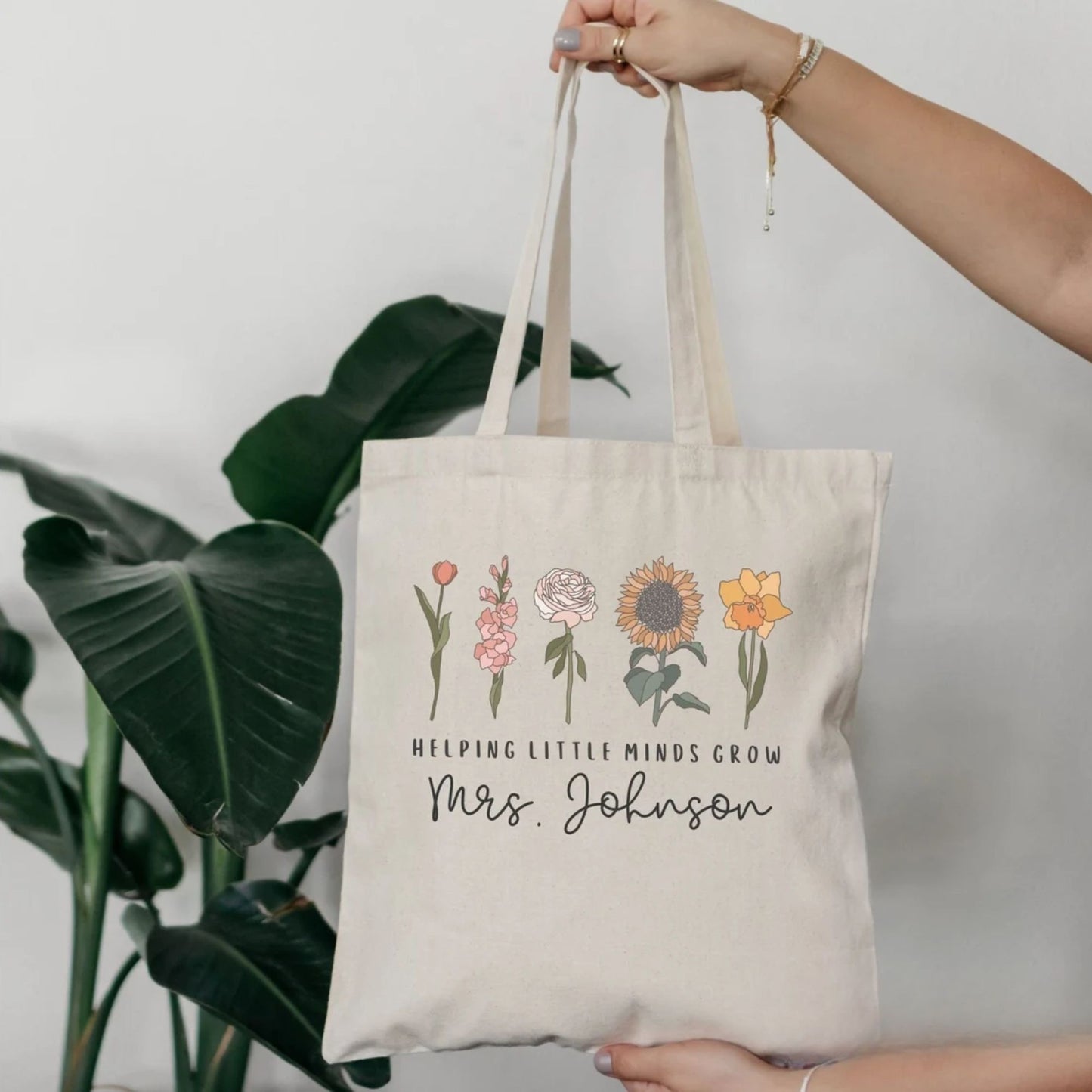 Personalisierte Lehrer Tragetasche - Individuelles Lehrer Geschenk