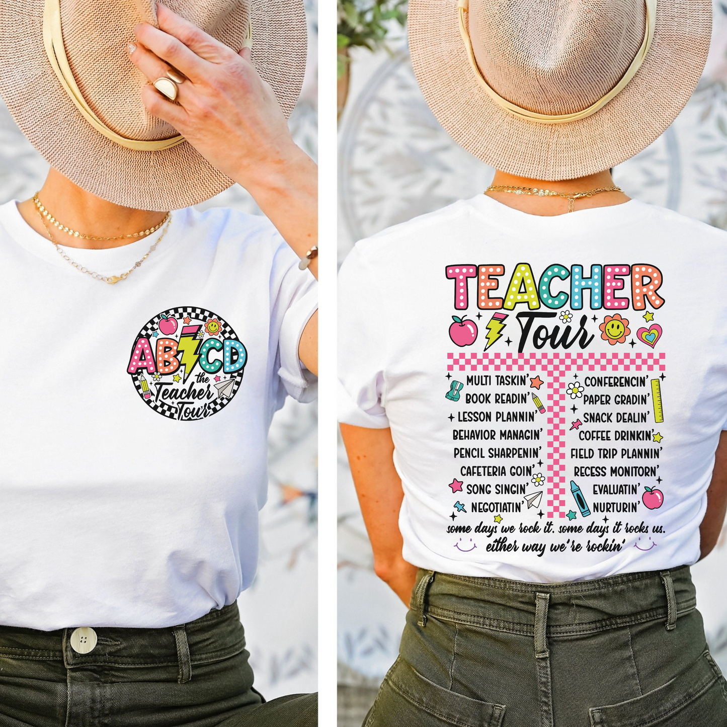 Retro Teacher Tour - ABCD Teacher Gift