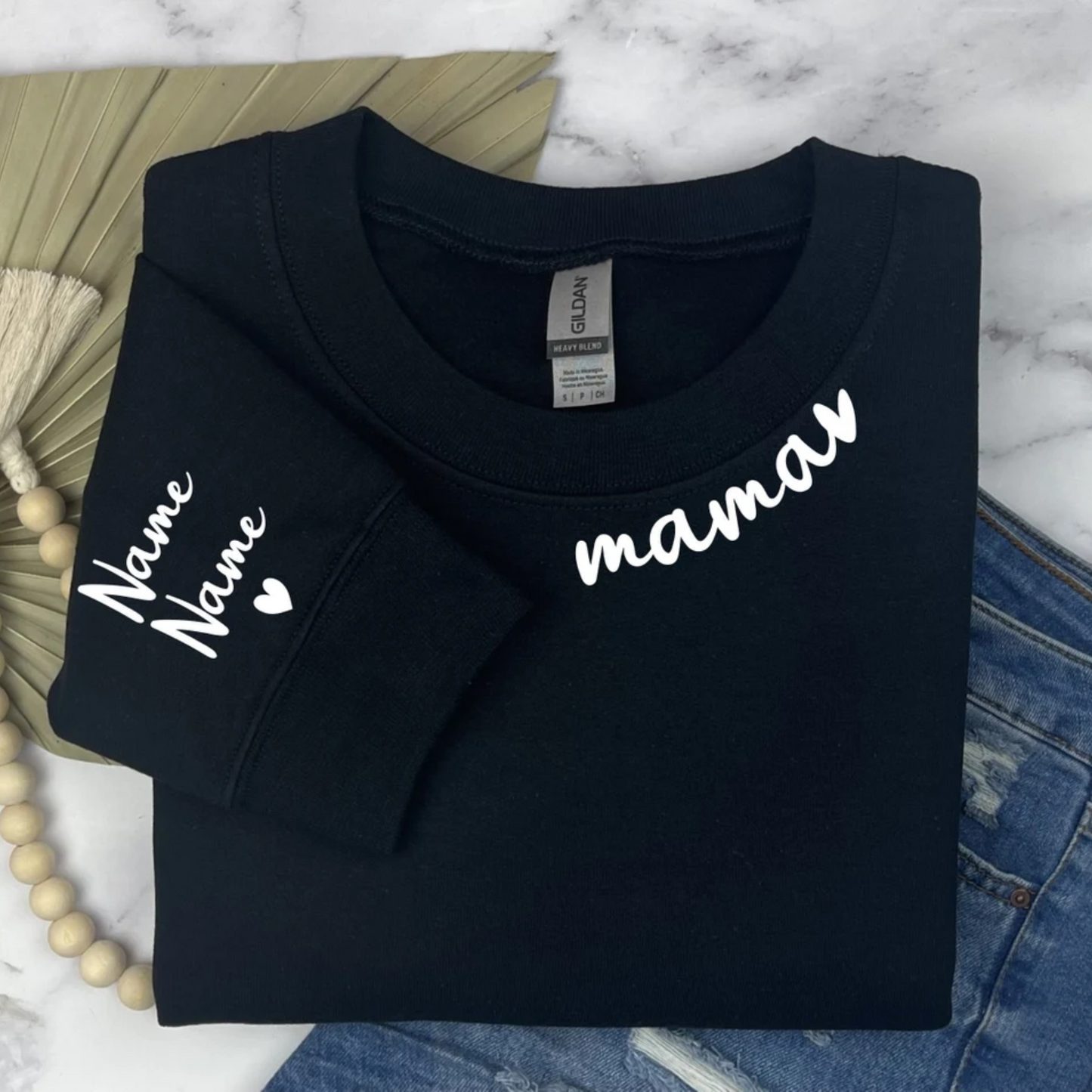 Custom Names Mom Tribute - Perfect Mother's Day Cozy Sweater