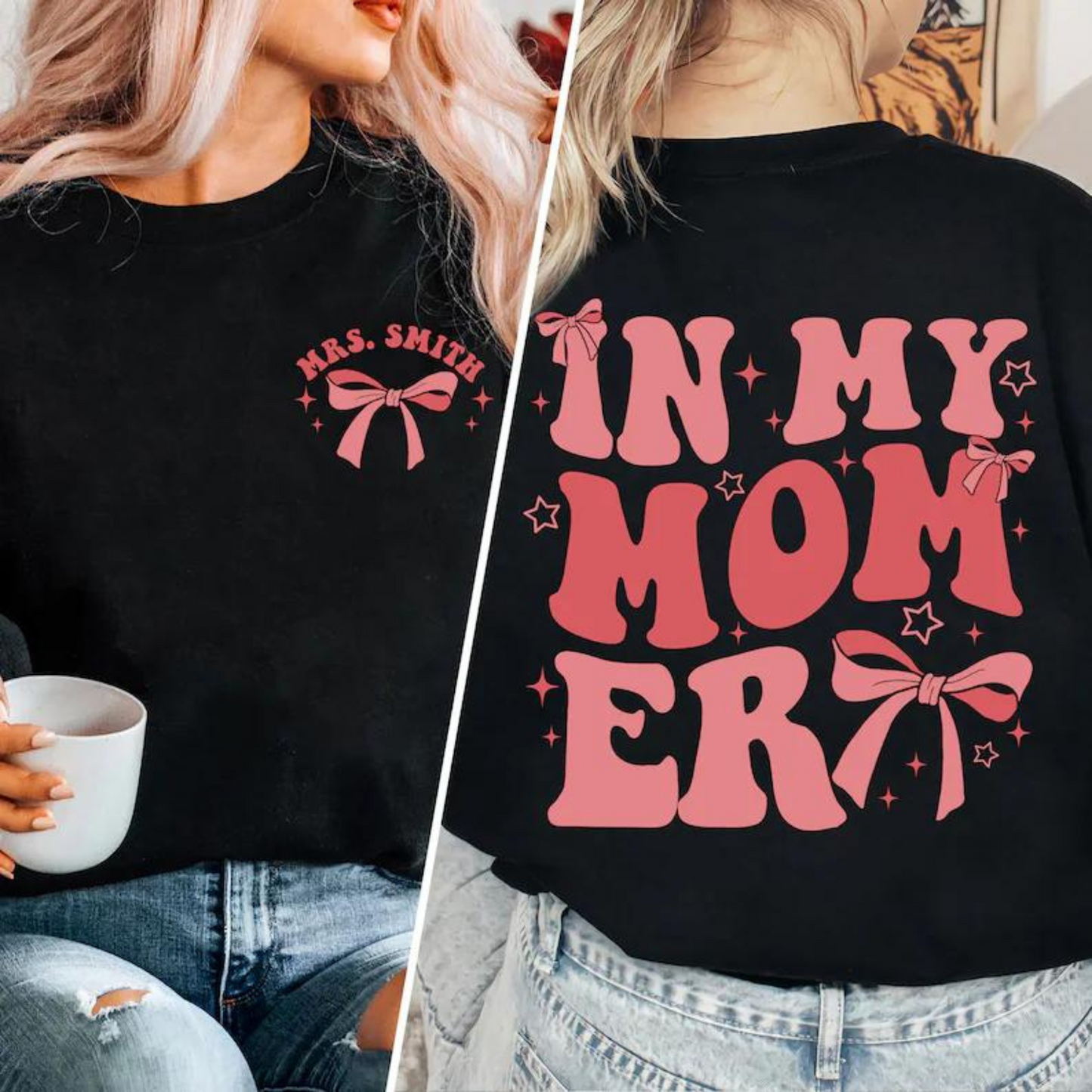 Personalisiertes Damen-T-Shirt - Geschenk für Mütter
