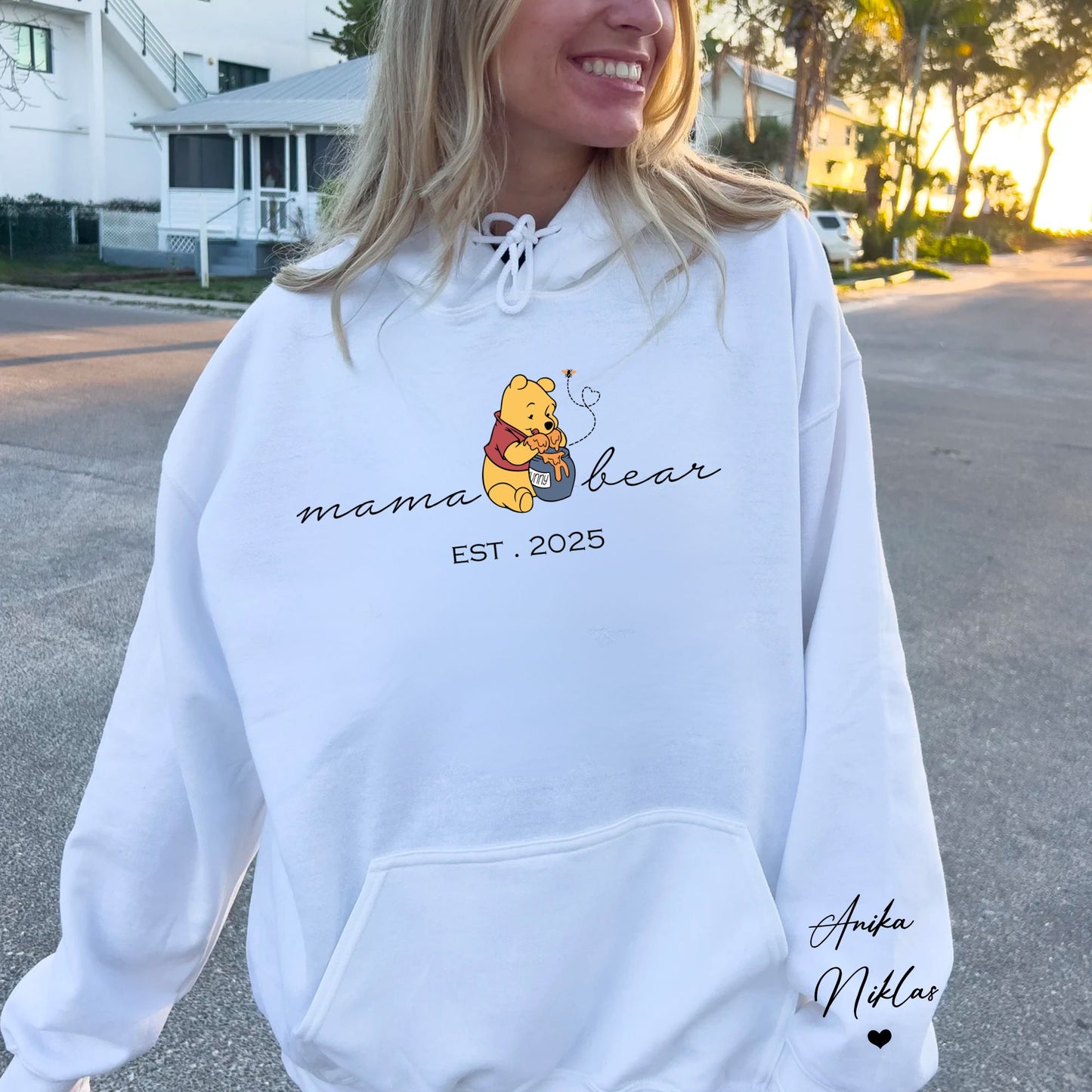 Mama Bear - Personalisiertes Familienliebe Design mit Ihrem Spezialjahr