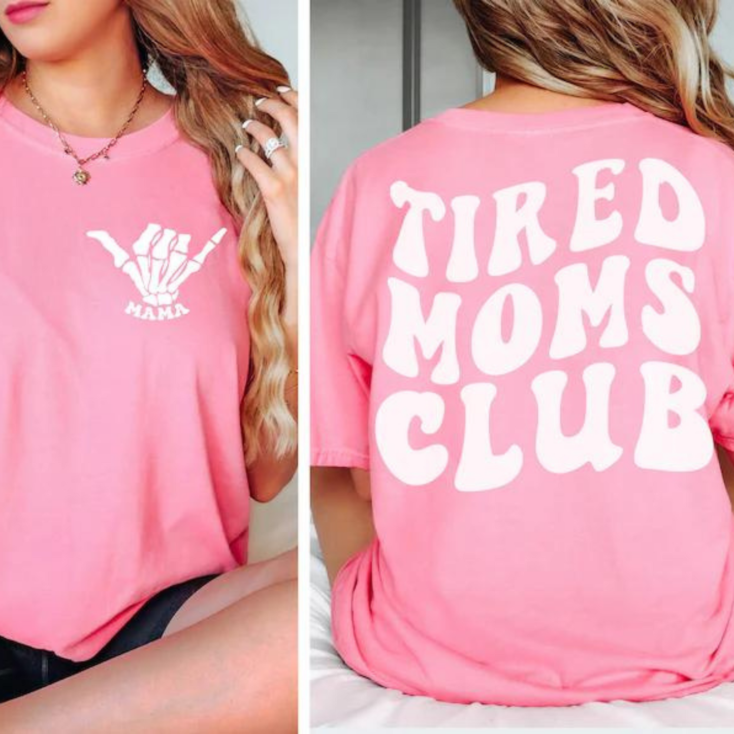 Tired Moms Club tshirt