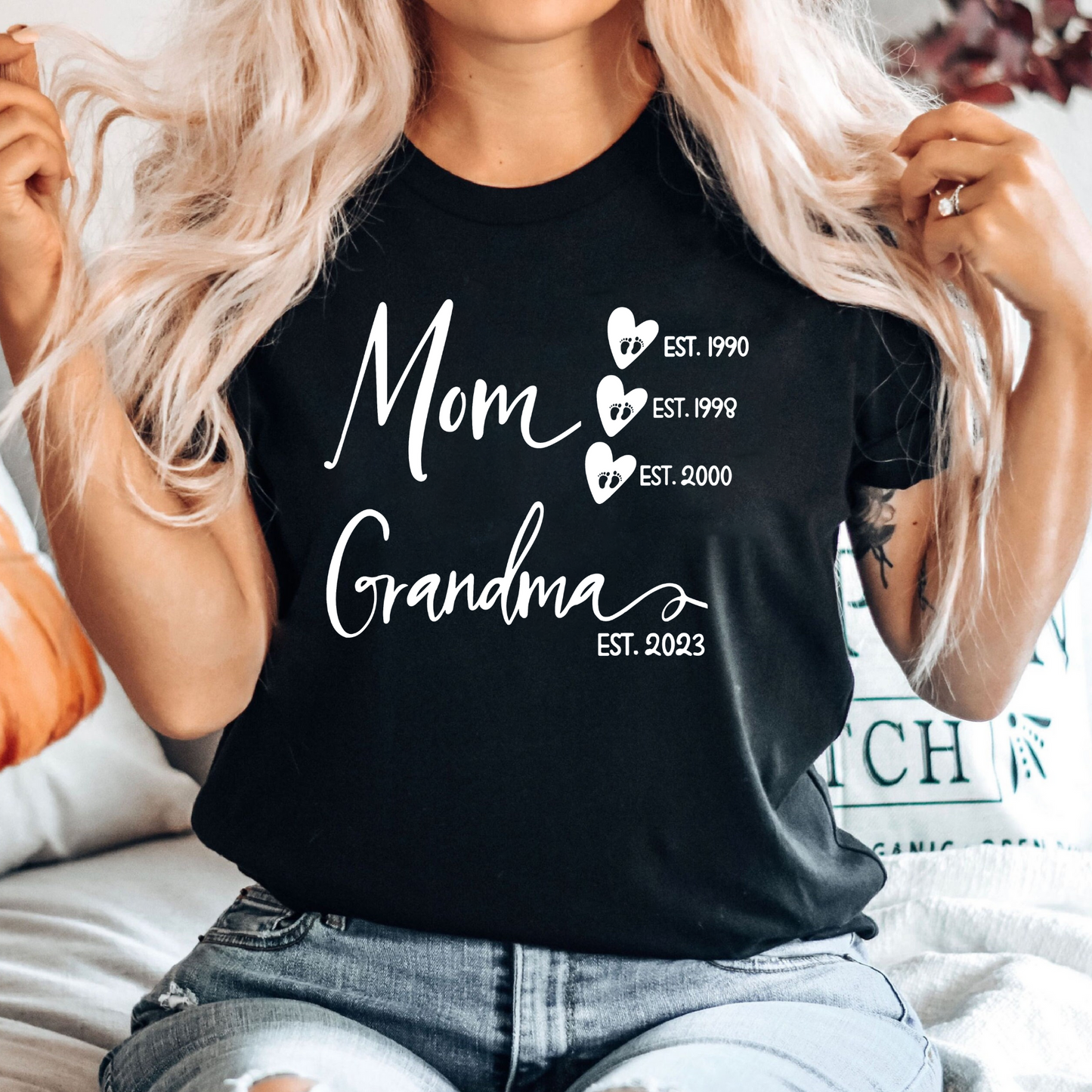 Personalisiertes 'Mom & Oma' Sweatshirt - Erinnerungsstück