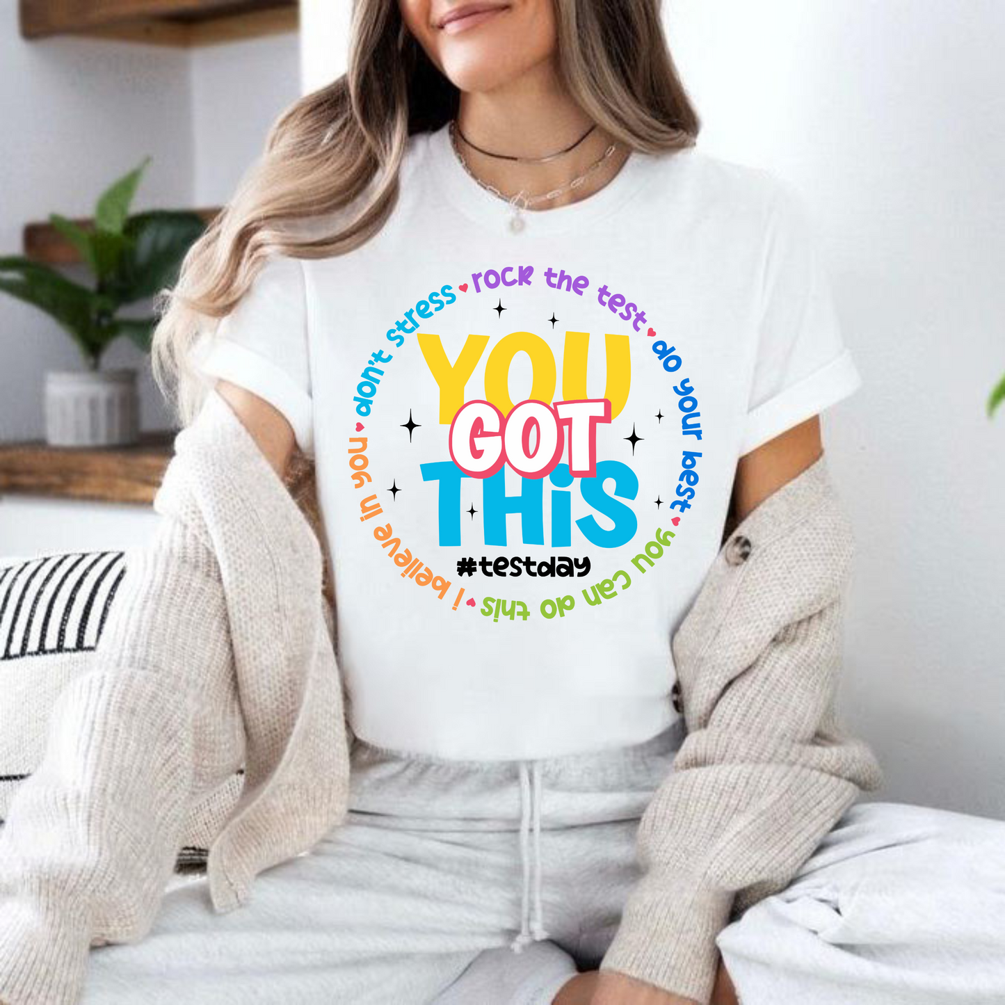 You Got This - Motivational Exam Day Teacher Encouragement