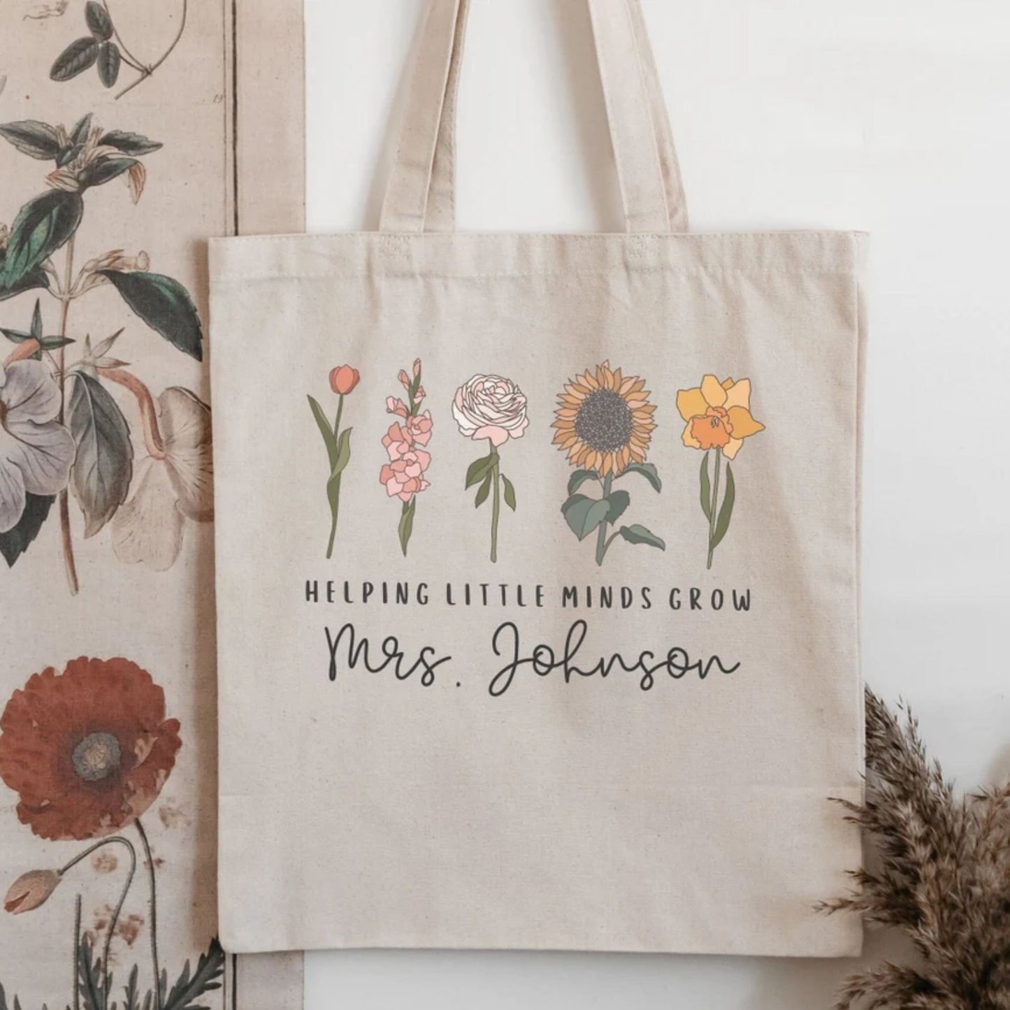 Personalisierte Lehrer Tragetasche - Individuelles Lehrer Geschenk
