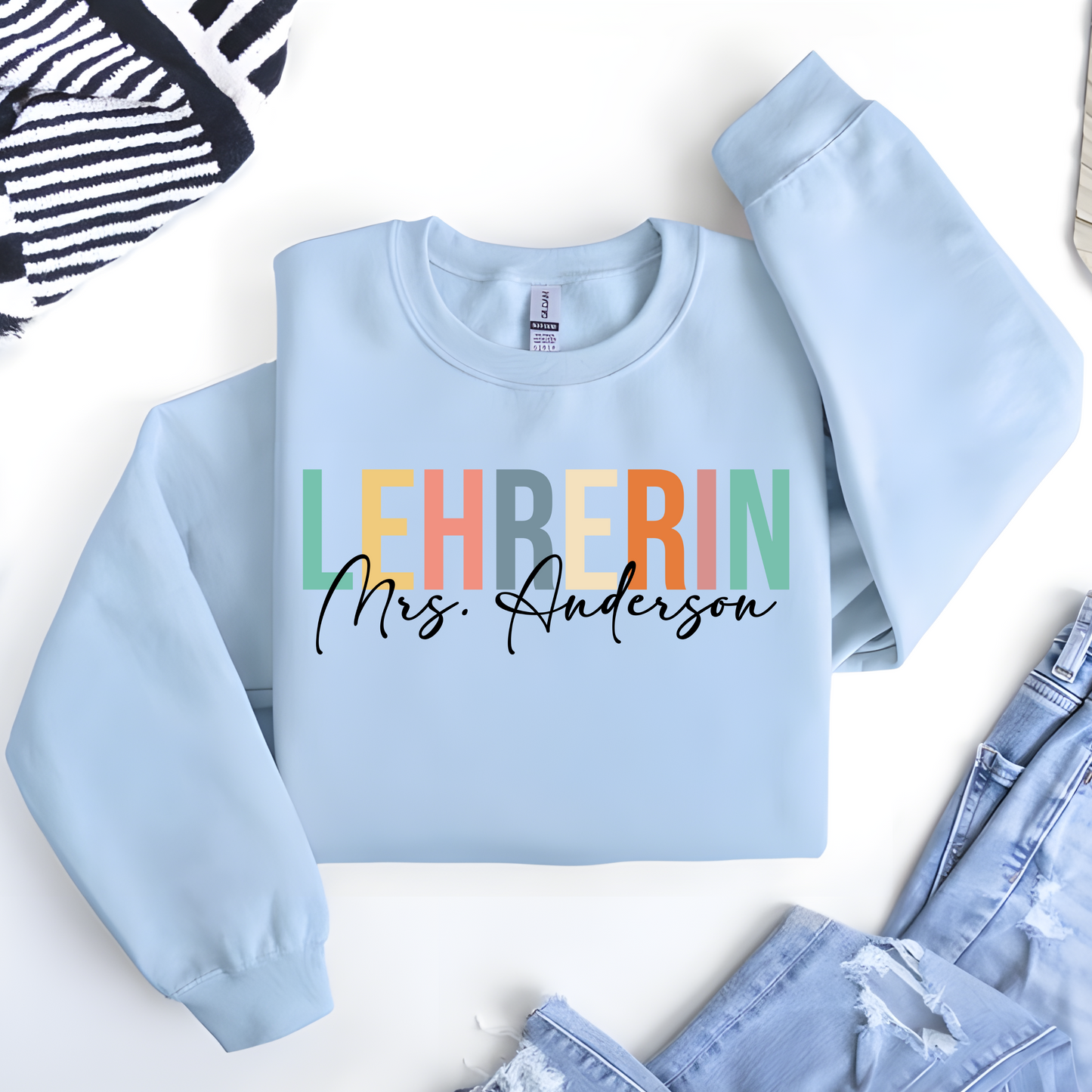 Personalisierte Lehrer Team Geschenk zum Schulanfang