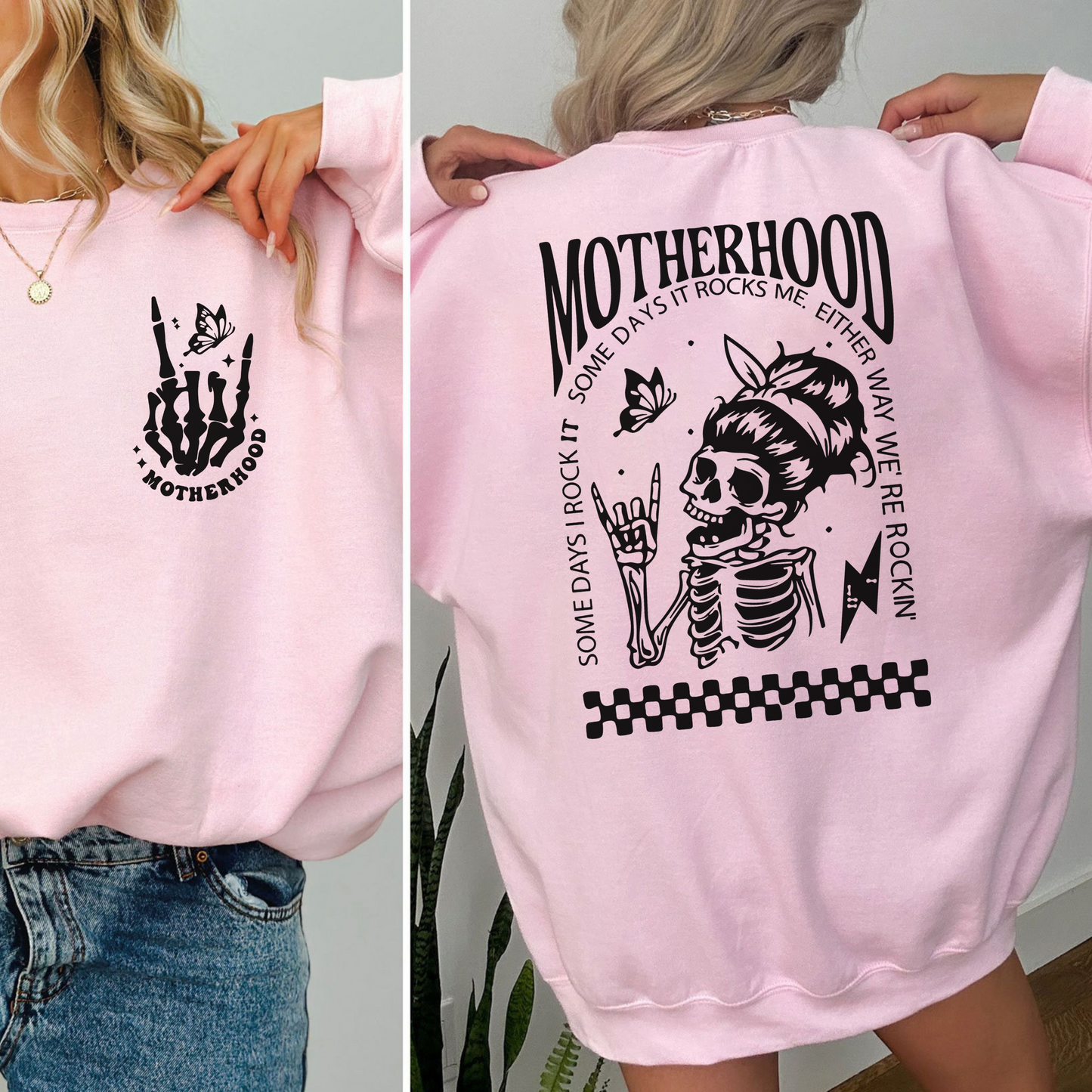 Motherhood Mantra Tee - Rocking and Being Rocked Moments