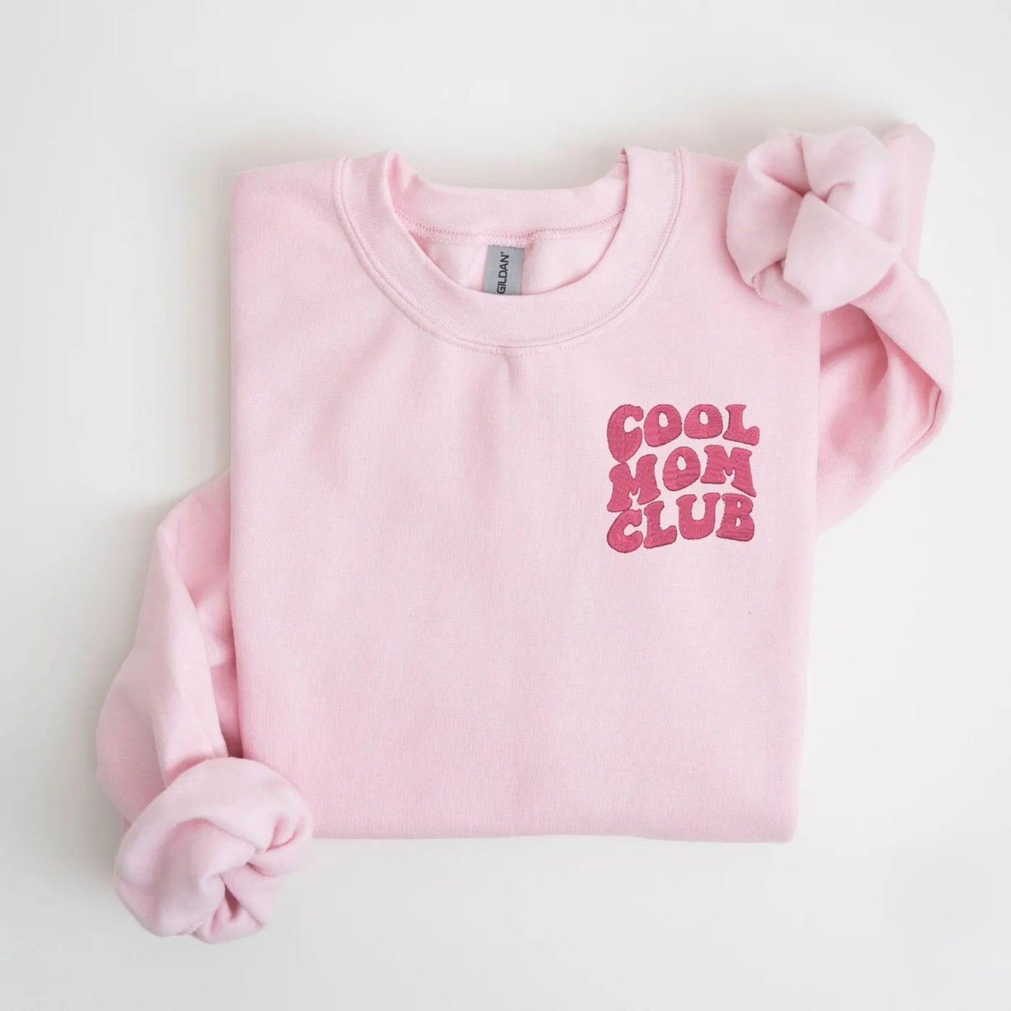 Bestickter 'Cool Mom Club' Sweatshirt, Geschenk für Mama