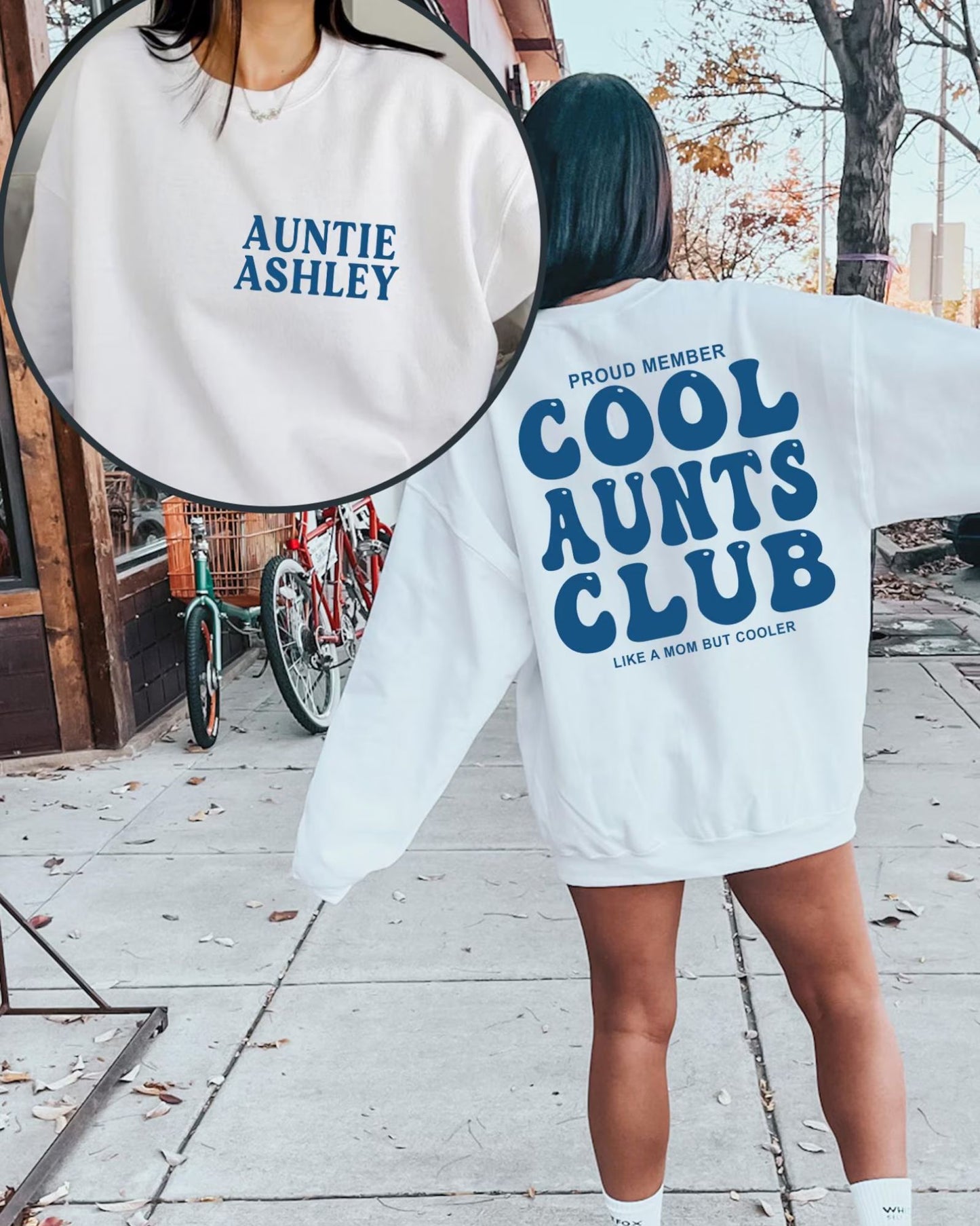 Cool Aunts Club T-Shirt für Tanten, Cooles Tante-Sweatshirt, Geschenk für Tanten