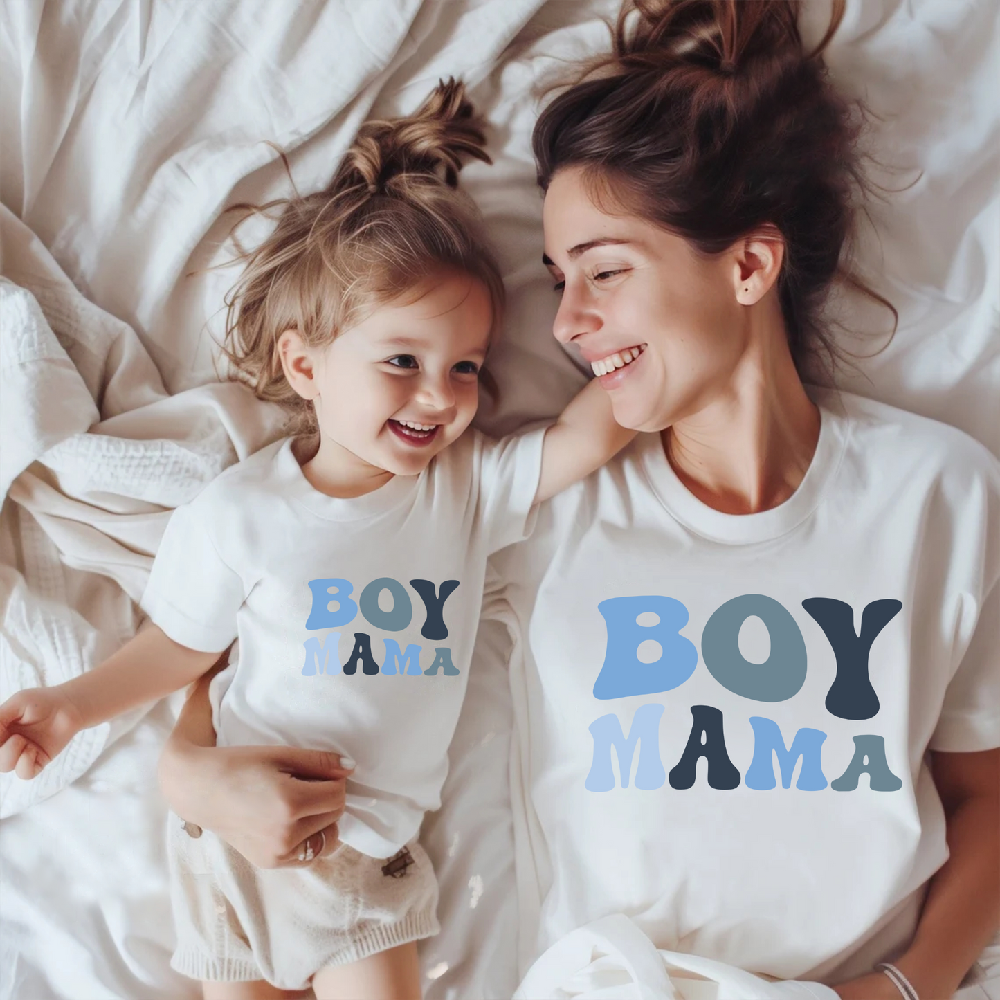 Boy Mama & Mama's Boy Matching Tees, Mother’s Day Gift Shirts