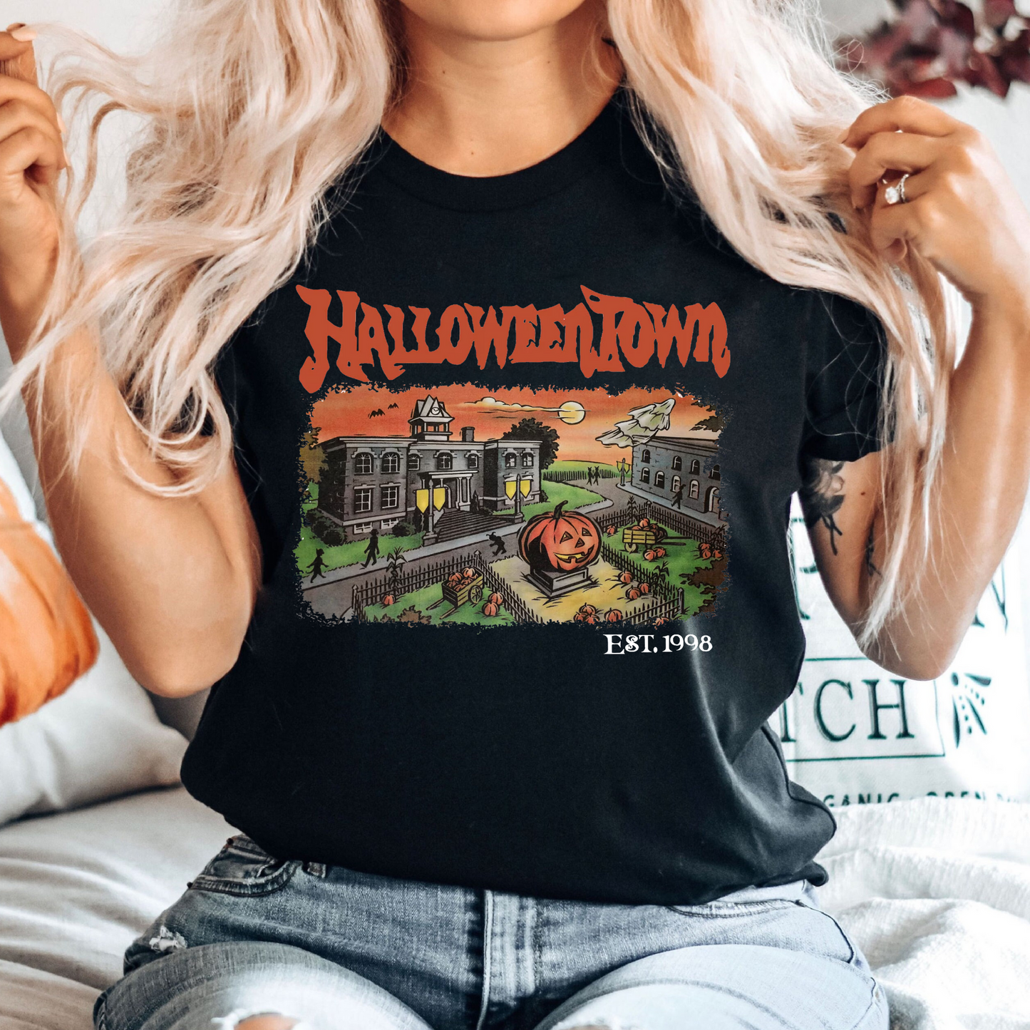 Halloweentown University Sweatshirt 1998 - Geschenk für Herbst- und Halloween-Fans