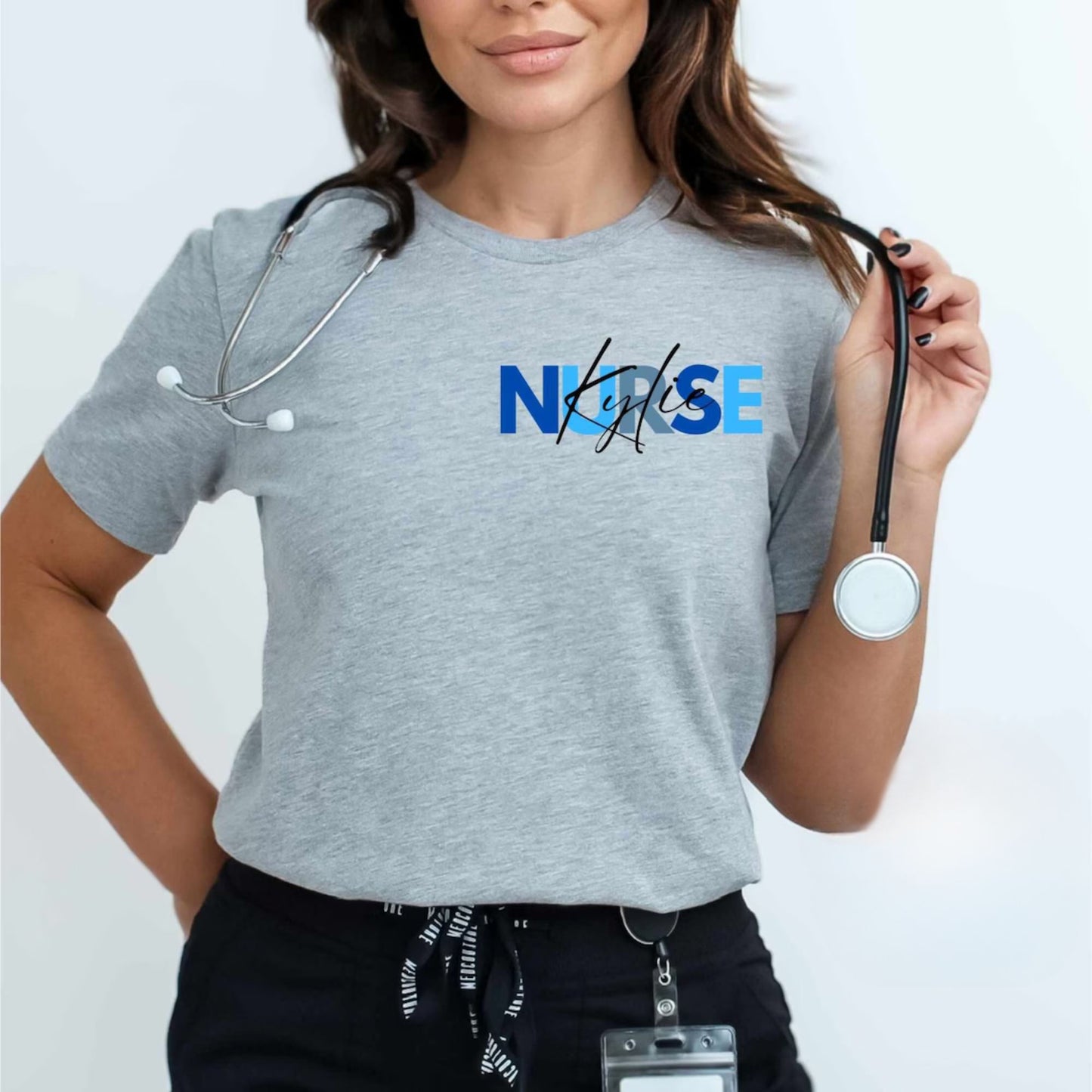 Personalisierte Krankenschwester Shirt - Geschenk zur Wertschätzung für Krankenschwestern