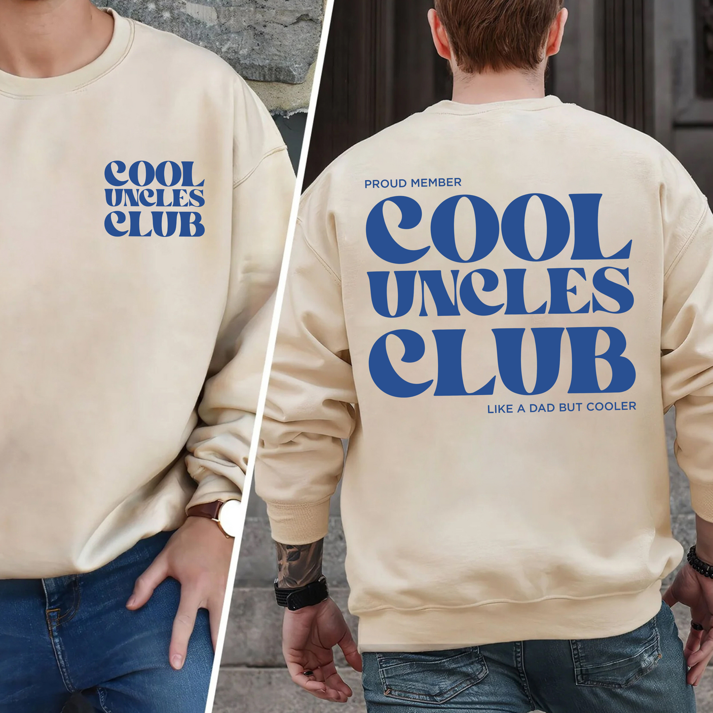 Cool Uncles Club Gift for New Uncles Baby Arrival