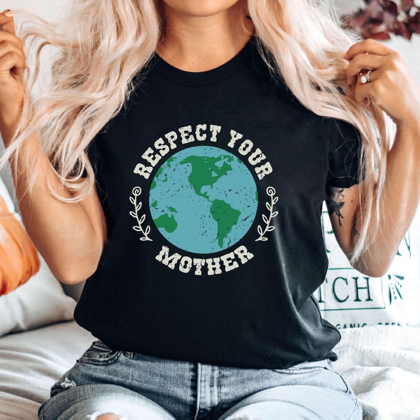 Liebe zur Erde T-Shirt - Geschenk zum Welttag der Erde