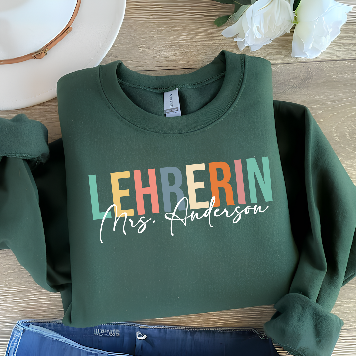 Personalisierte Lehrer Team Geschenk zum Schulanfang