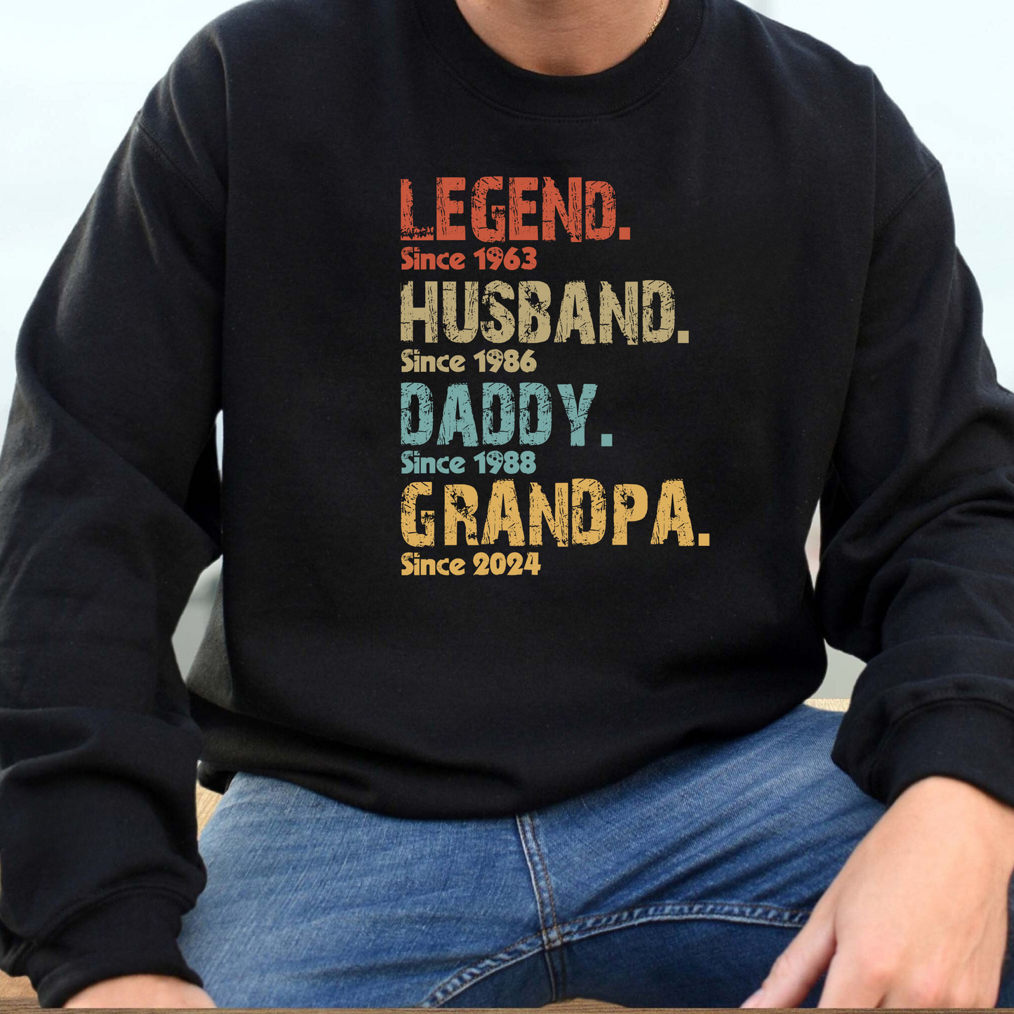Legendär Seit - Personalisierte Ehre für Vater und Großvater