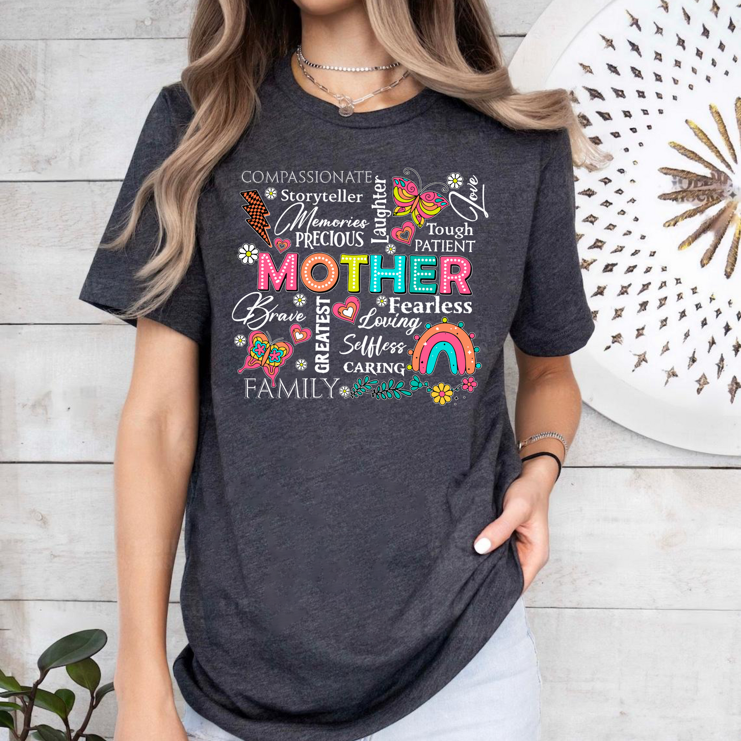 Gesegnete Mama Retro Design - Hommage an die Mutterschaft