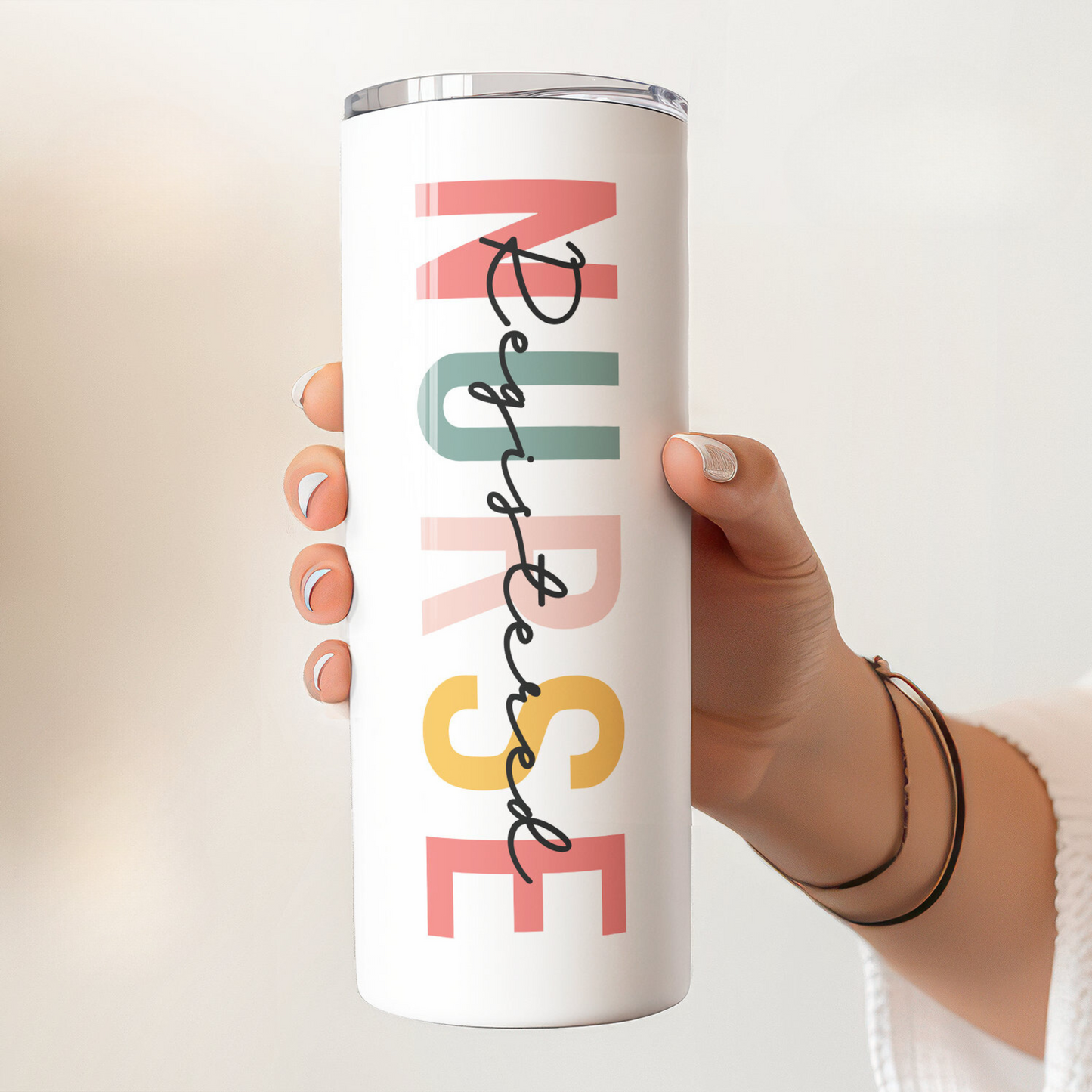 Personalized Nurse Tumbler - Appreciation Gift for Nursing Graduates