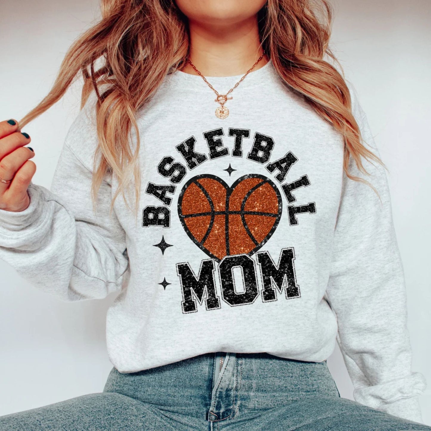 Basketball Mama Shirt und Sweatshirt, Geschenk für Basketball Mama