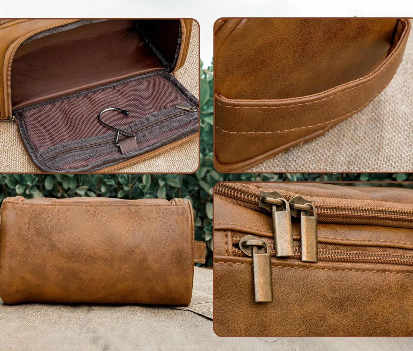 Personalisierte Kulturtasche für Herren, Jahrestagsgeschenk für ihn