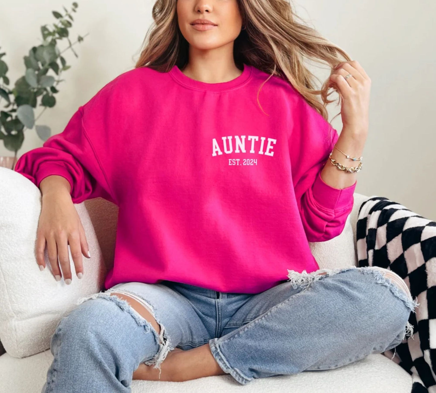 Personalisiertes Tante-Sweatshirt - Geschenk für Tante