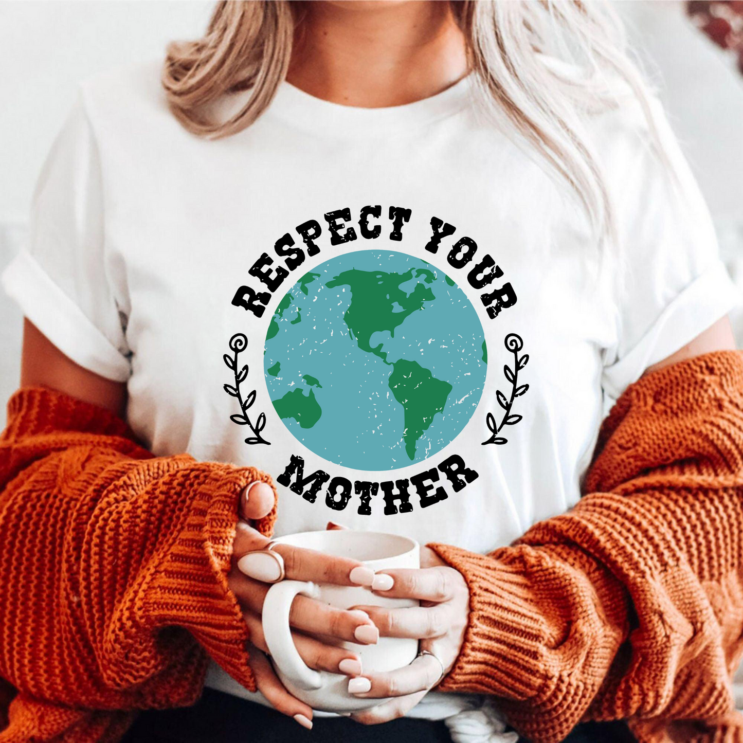 Liebe zur Erde T-Shirt - Geschenk zum Welttag der Erde