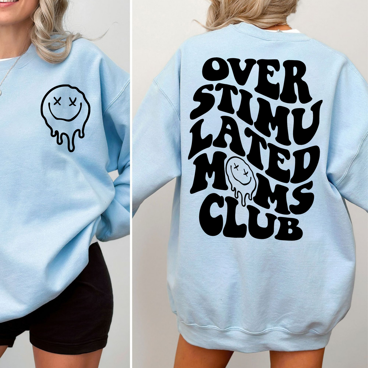 Überforderte Mütter Club Sweatshirt - Geschenk für Multitasking-Mütter
