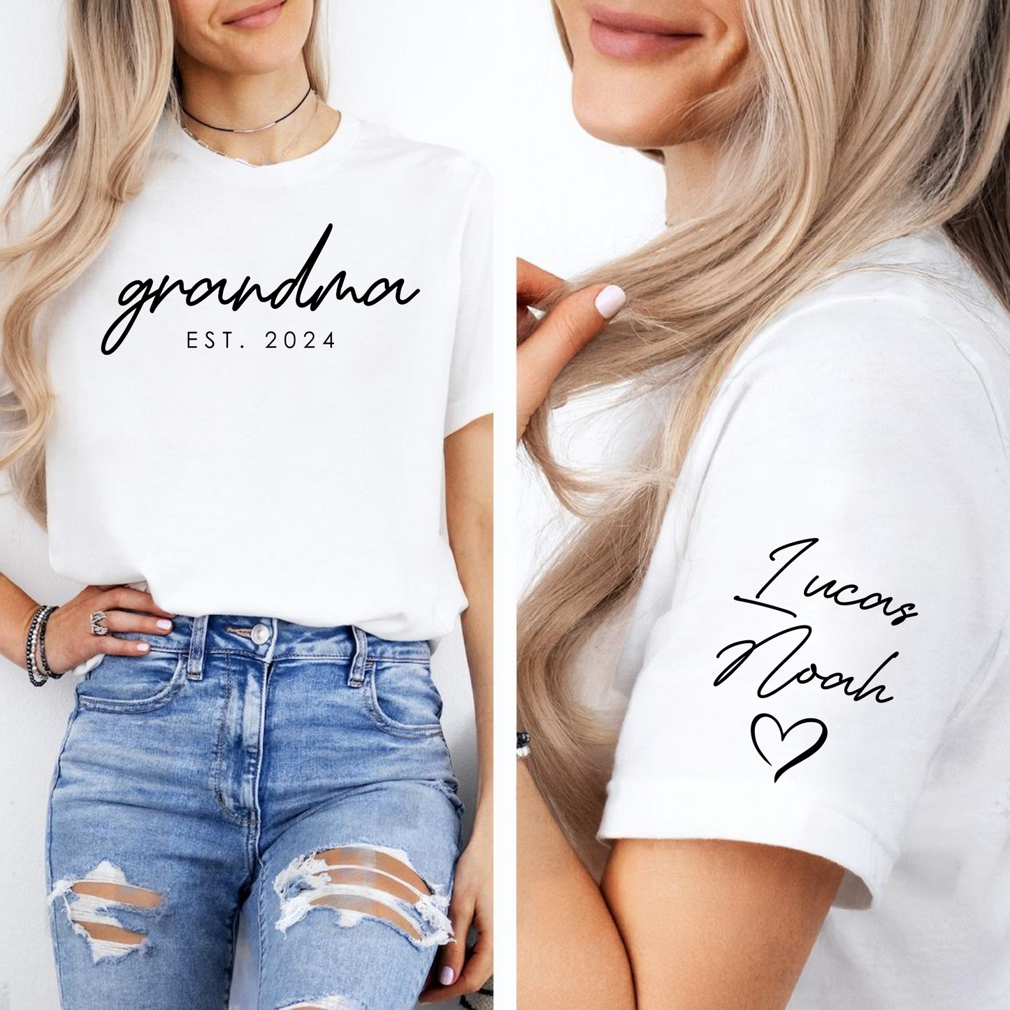 Großmutter und Gründungsjahr, Geschenk zur Wertschätzung