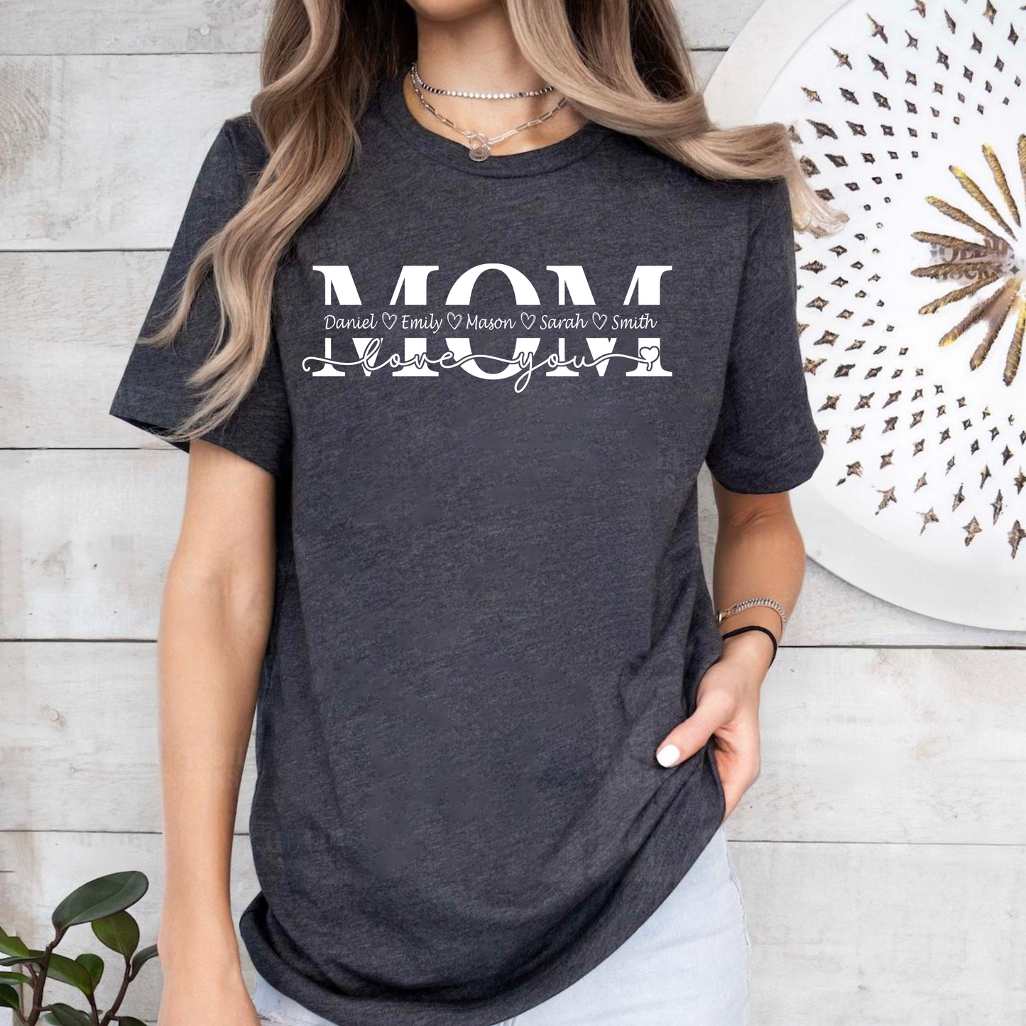 Customizable Gift for Mothers, Names of Your Loved Ones