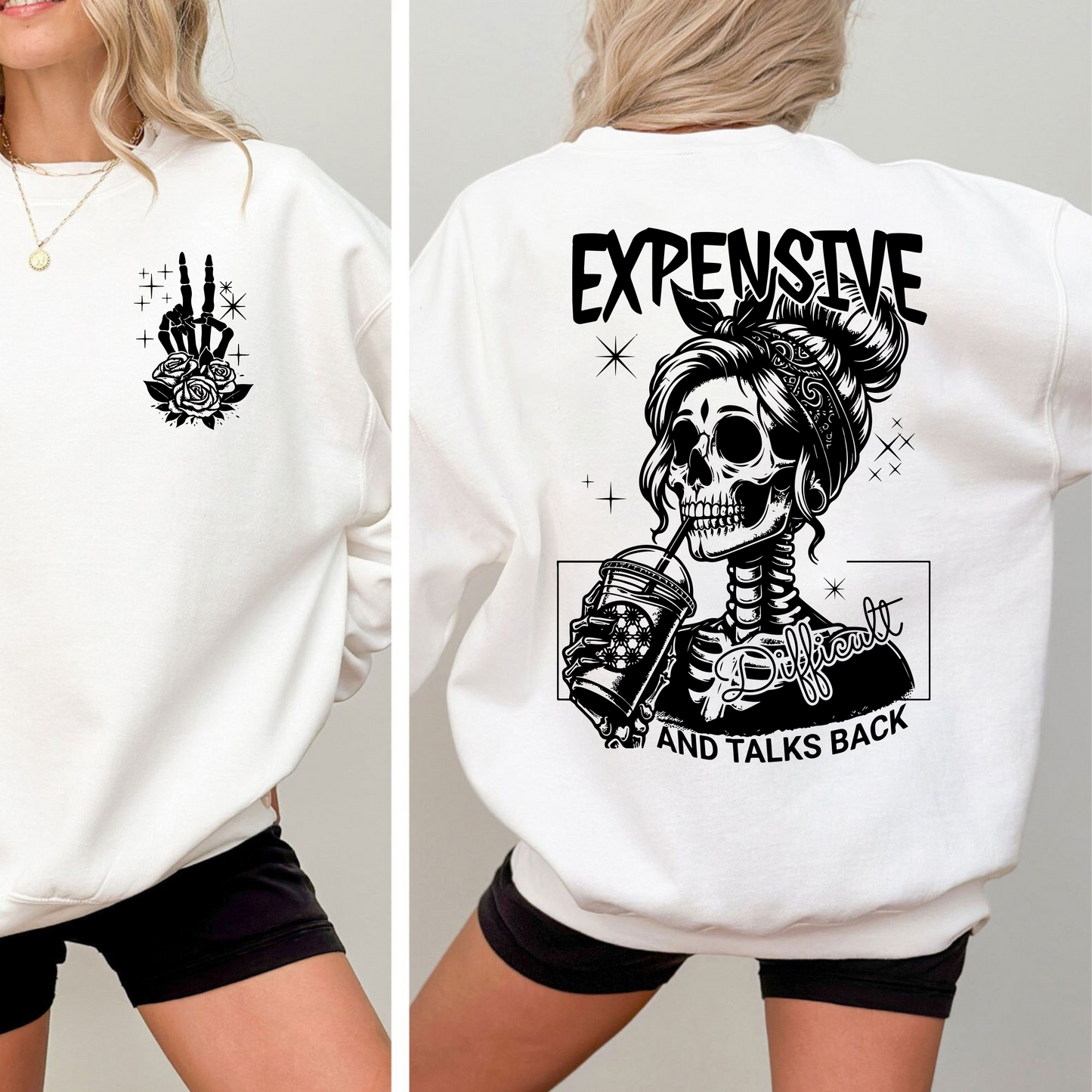 Sassy Mom Skeleton: Perfect for the Snarky Soul