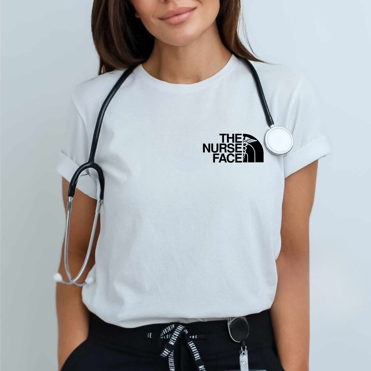 Das Krankenschwester Gesicht Shirt - Geschenk für Krankenschwester