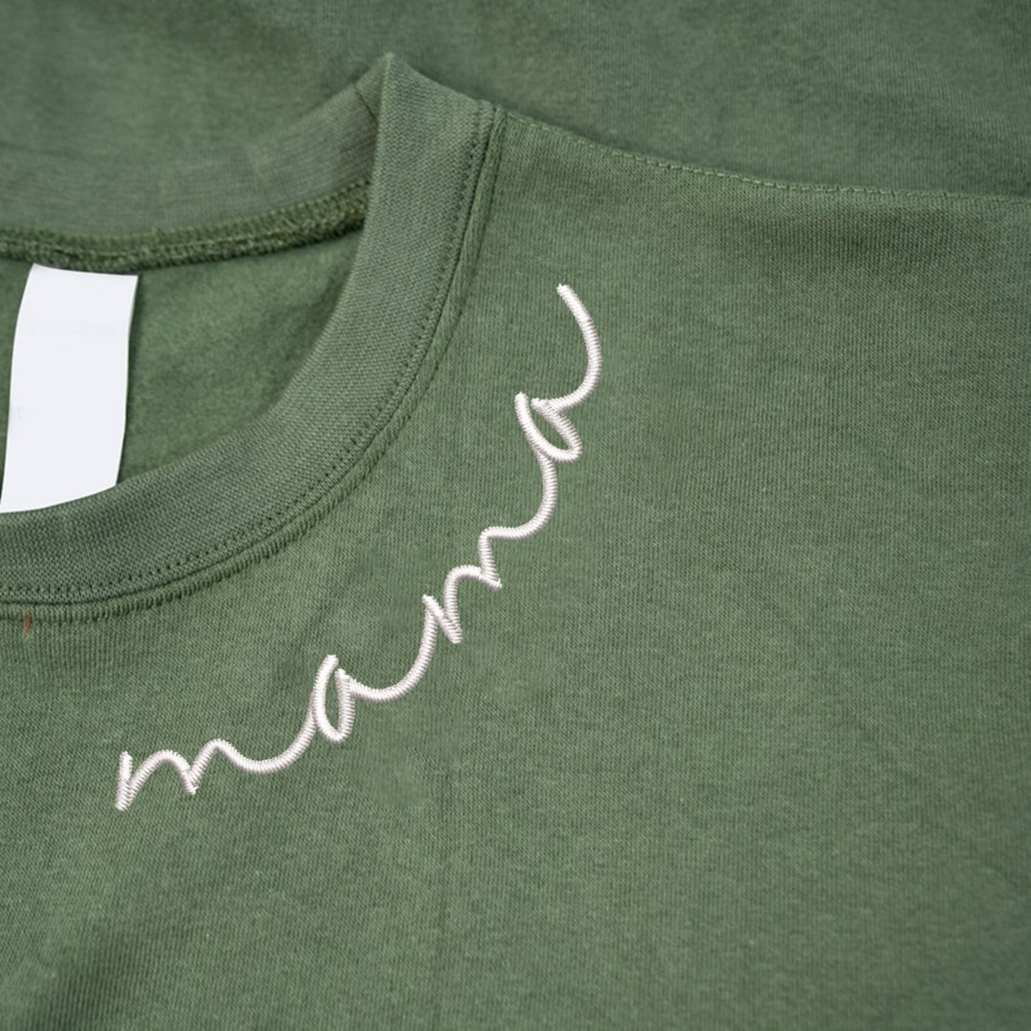 Mama mit Kindernamen Bestickter Pulli – Perfektes Geschenk zum Muttertag