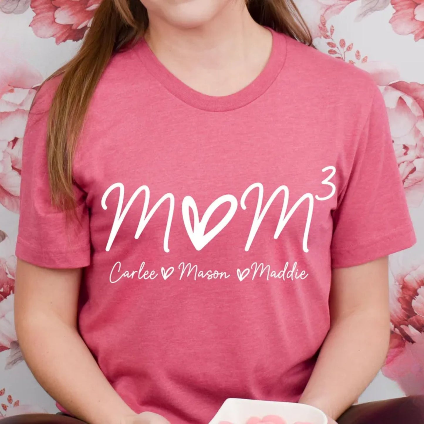 Personalisiertes Mama-Shirt mit Namen, Muttertags-Shirt