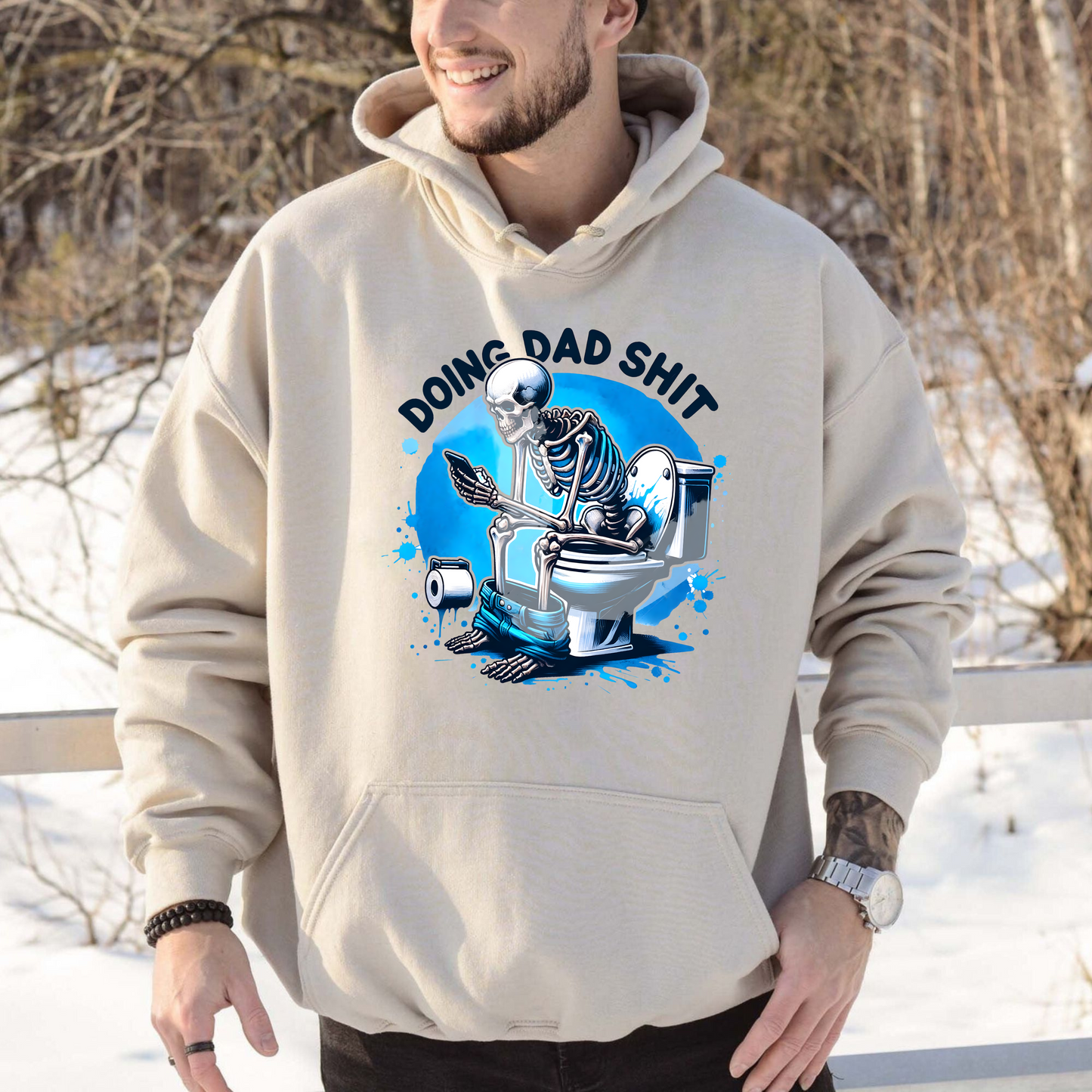 Doing Dad Shit Shirt - Funny Gift for Dad