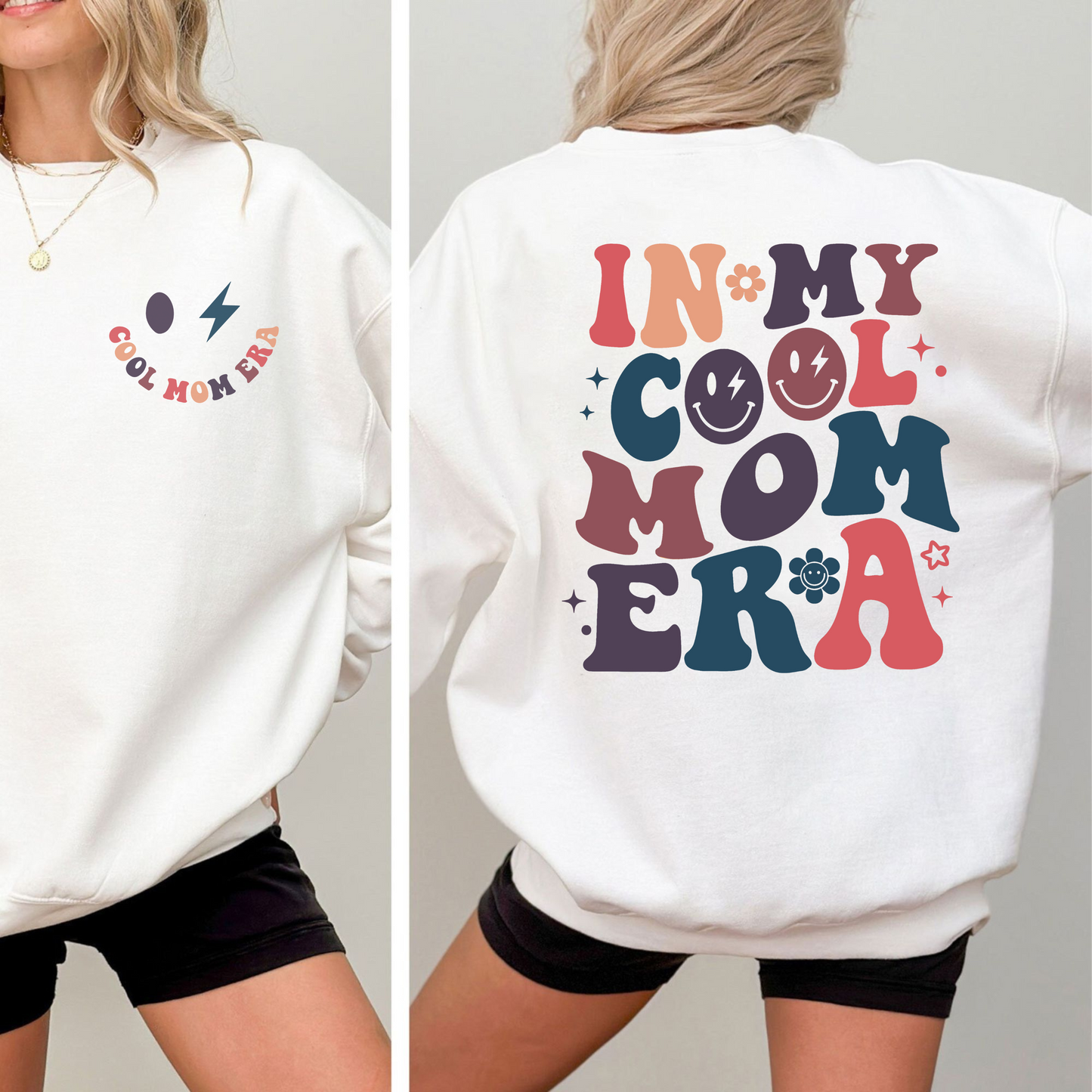 Embracing the Cool Mom Era - Chic Mother's Day Sweatshirt