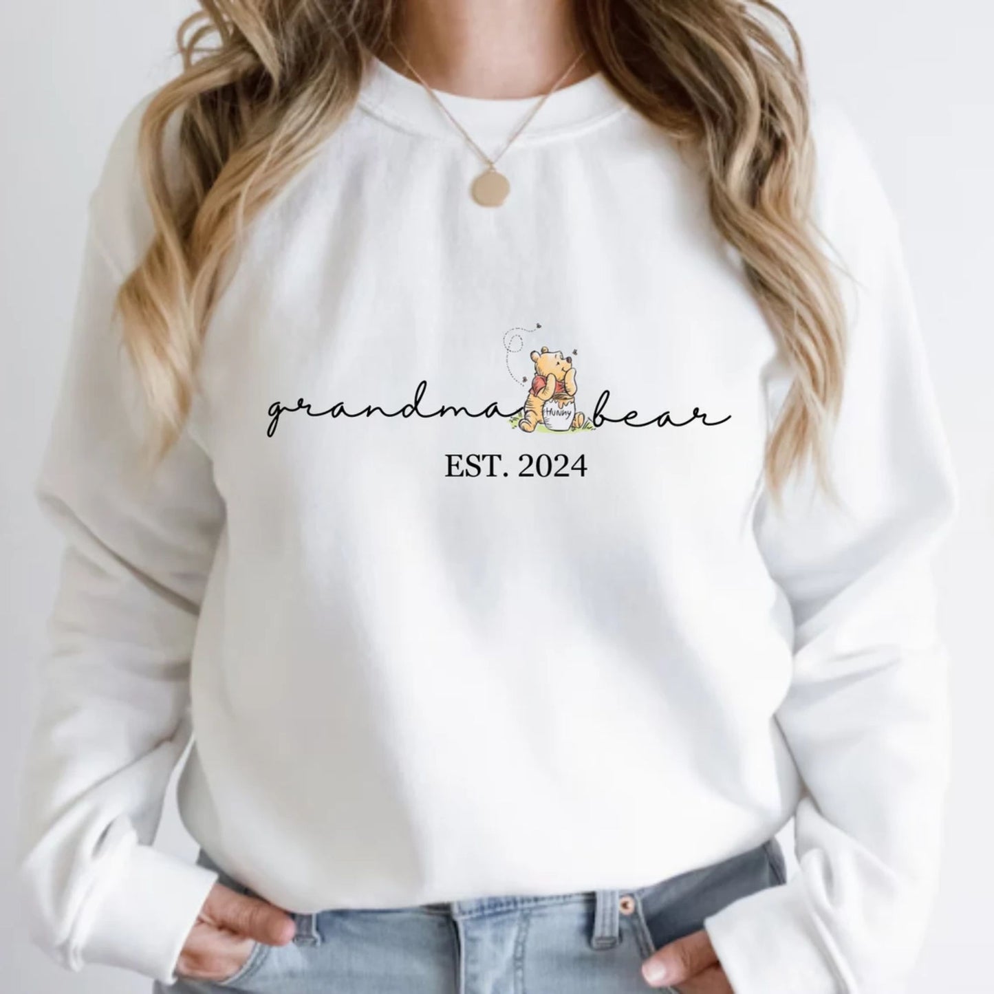 Personalisiertes Oma Bär Sweatshirt und Hemden, Oma Geschenk