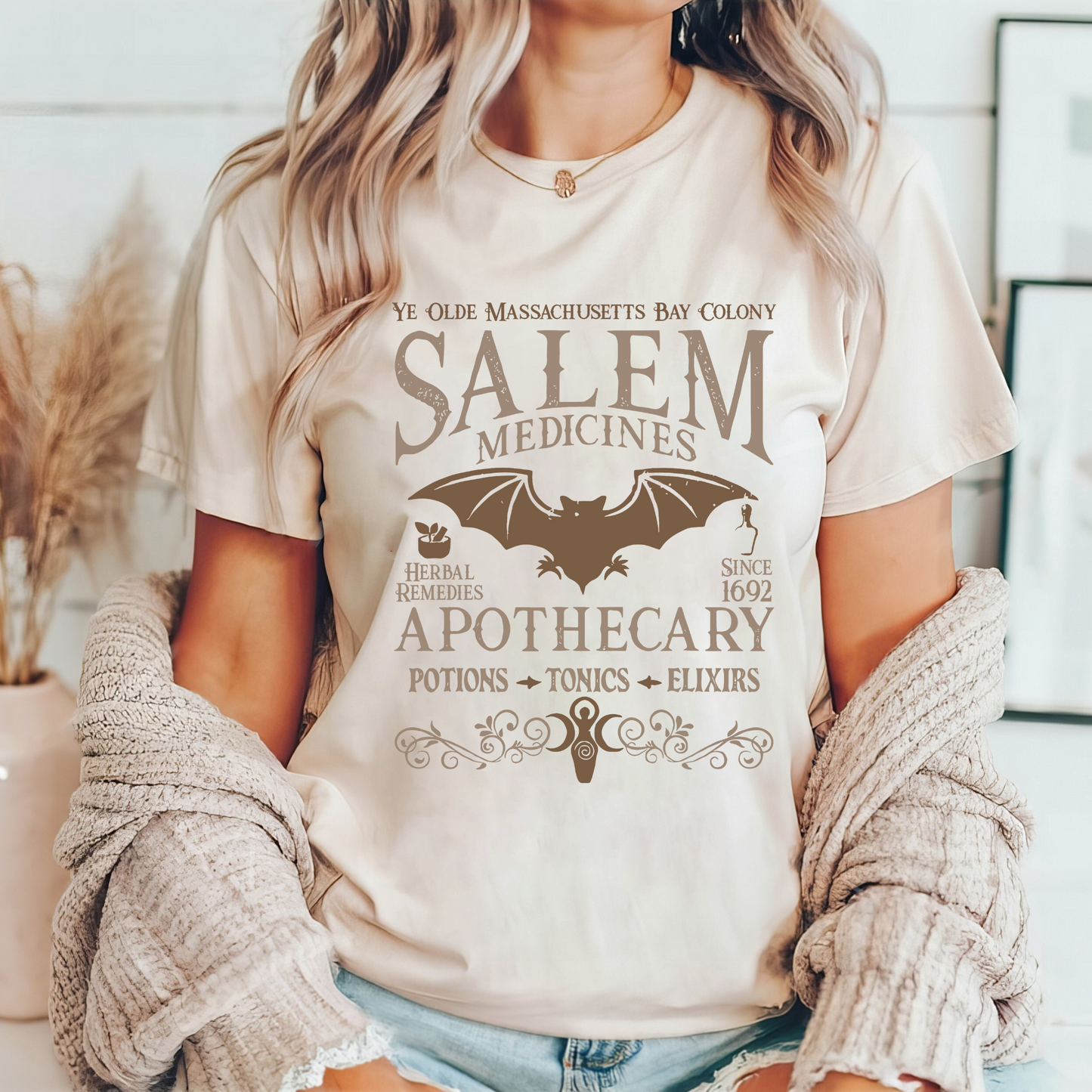 Salem Apothecary 1692 Sweatshirt - Halloween-Geschenk für Hexen- und Geschichtsfans