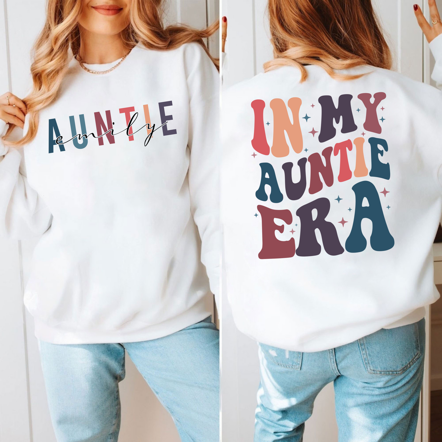 Für Meine Lieblingstante - Persönliches Zeitalter-Shirt