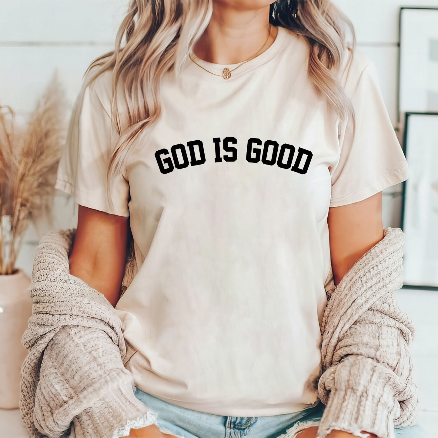'Gott ist gut' T-Shirt - Geschenk für Glaubensfreunde