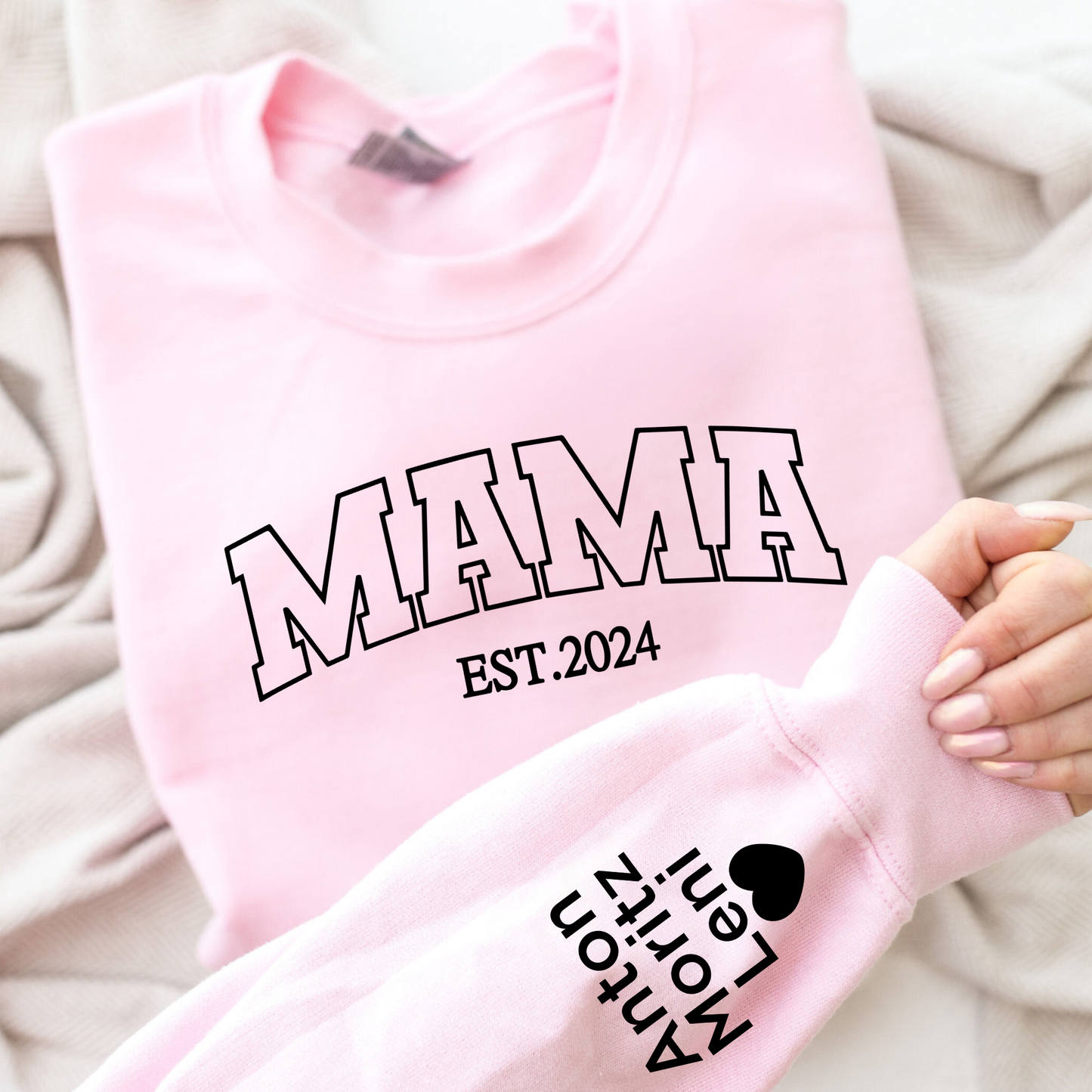 "Mama Gründungsjahr" T-Shirt – Personalisiertes Geschenk