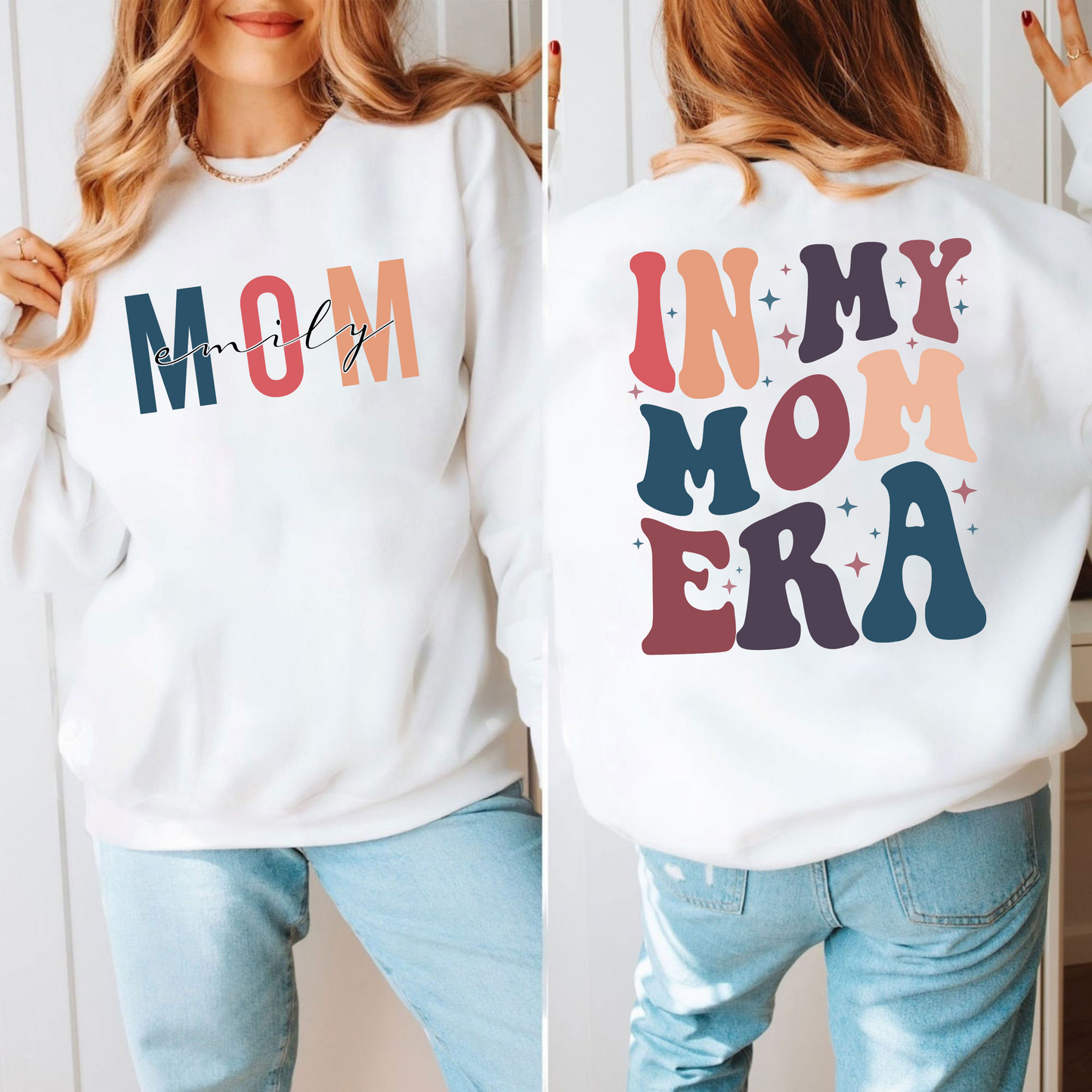 Mom-Ära Persönlichkeitsshirt - Mit Liebe Gestaltet