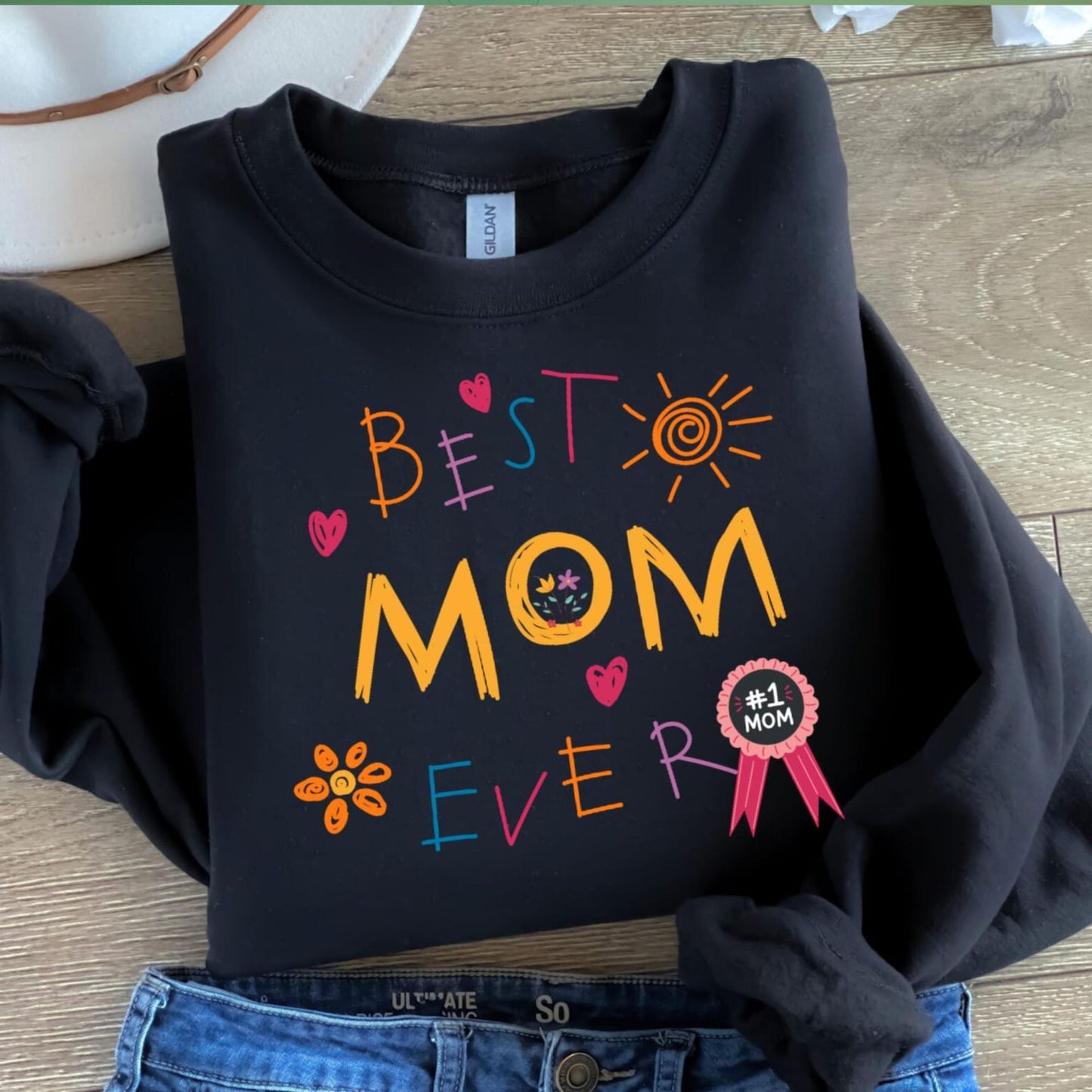 Beste Mama aller Zeiten Shirts, Beste Mama Sweatshirt, Geschenk für Mama
