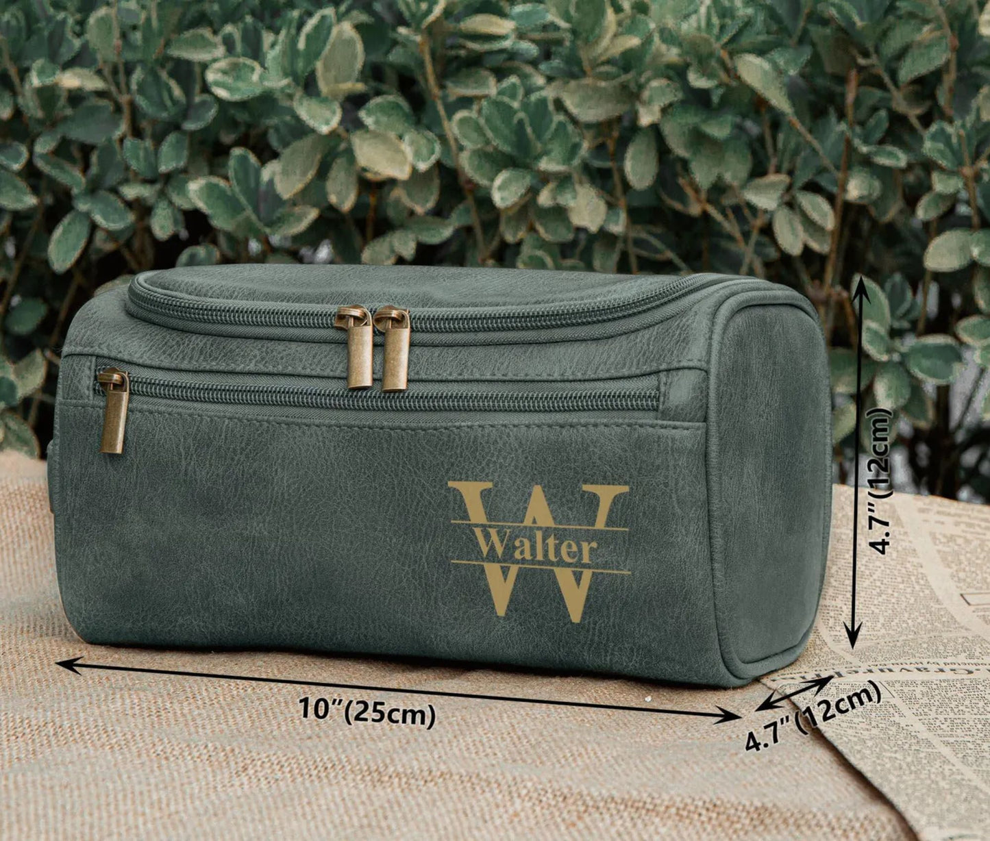Personalisierte Kulturtasche für Herren, Jahrestagsgeschenk für ihn