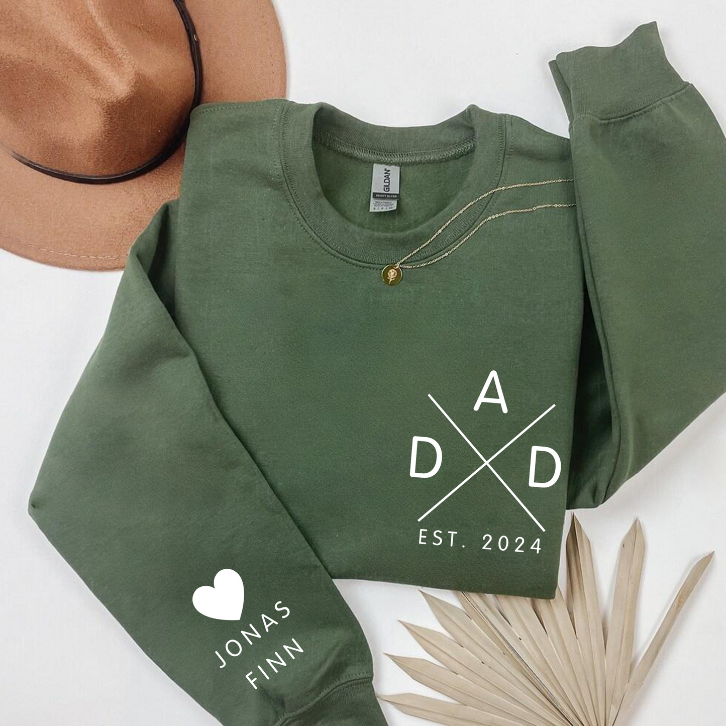 Personalisiertes Jahr Dad Shirt - Mit Liebsten Namen