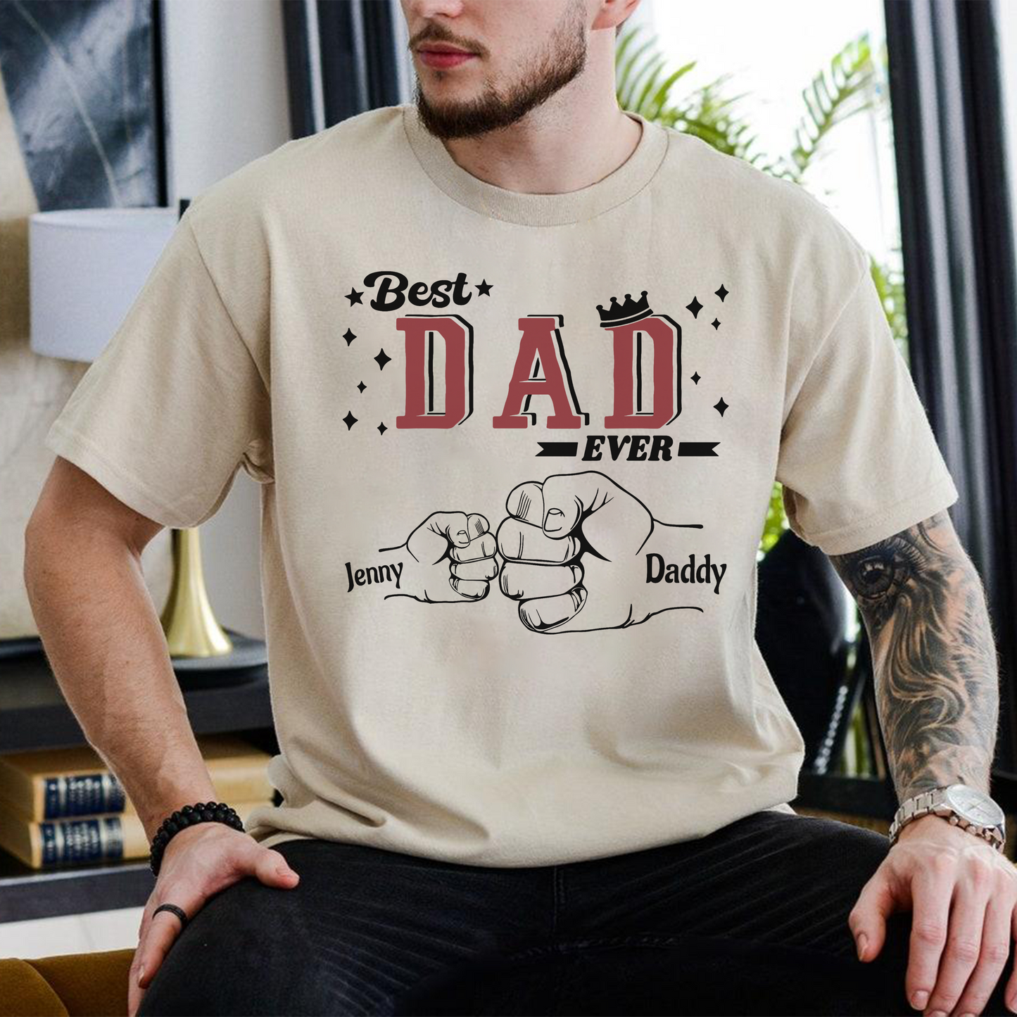 Dad Fist Bump - Unique Personalized Gift