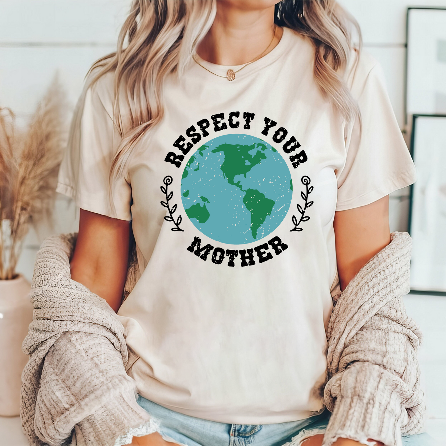 Liebe zur Erde T-Shirt - Geschenk zum Welttag der Erde
