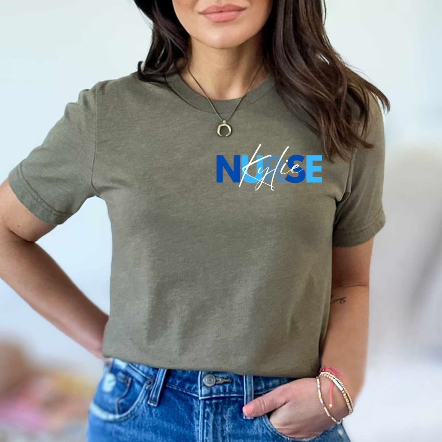 Personalisierte Krankenschwester Shirt - Geschenk zur Wertschätzung für Krankenschwestern